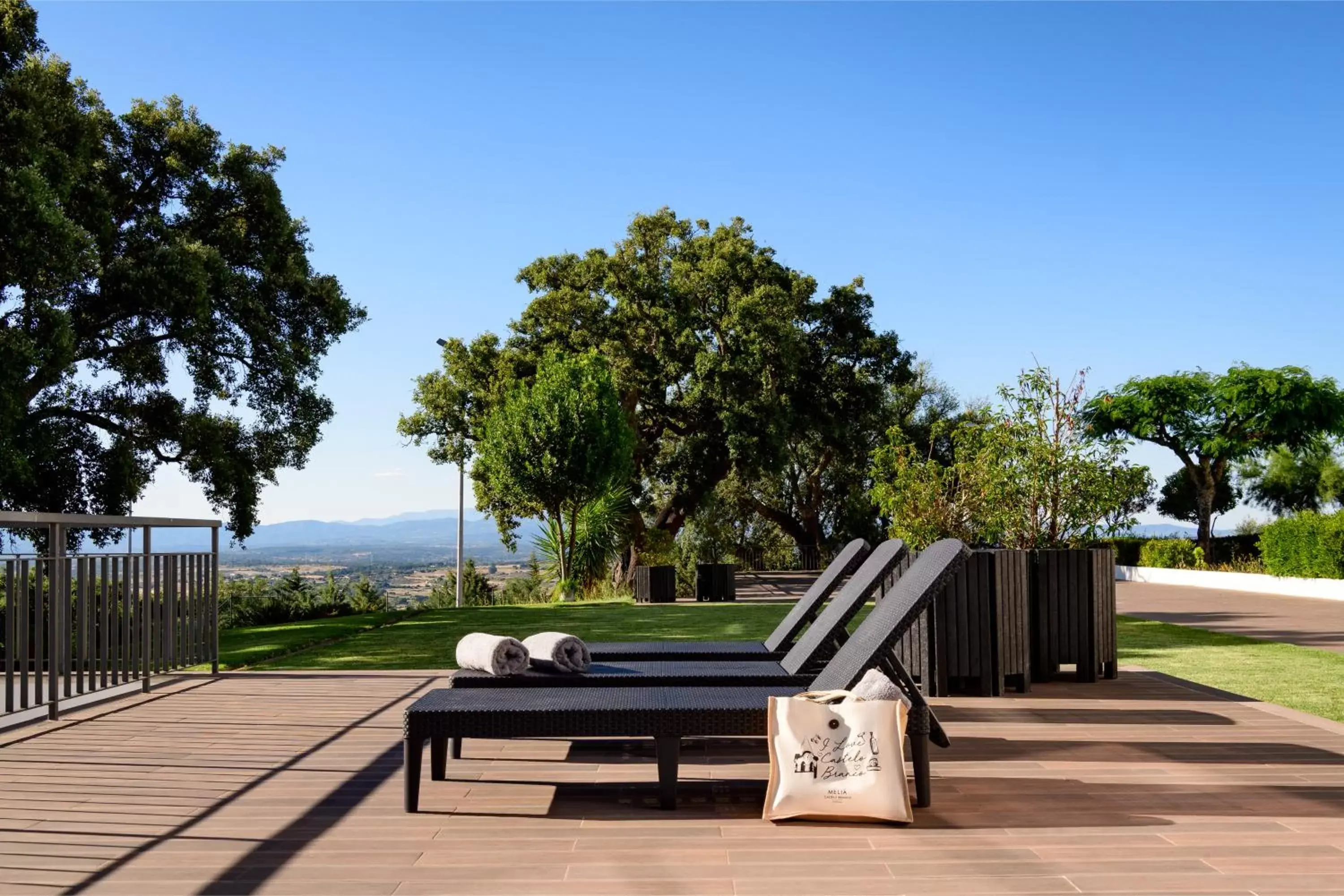 Garden in Meliá Castelo Branco