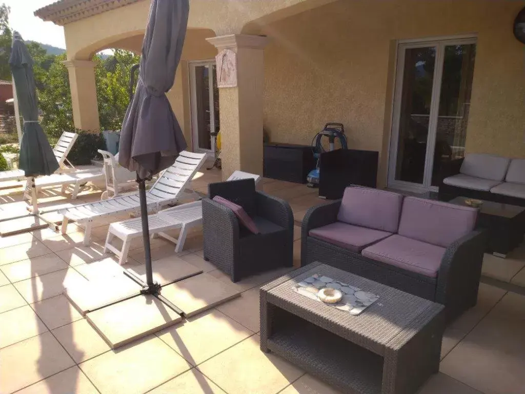 Seating Area in Villa Les Marmottes