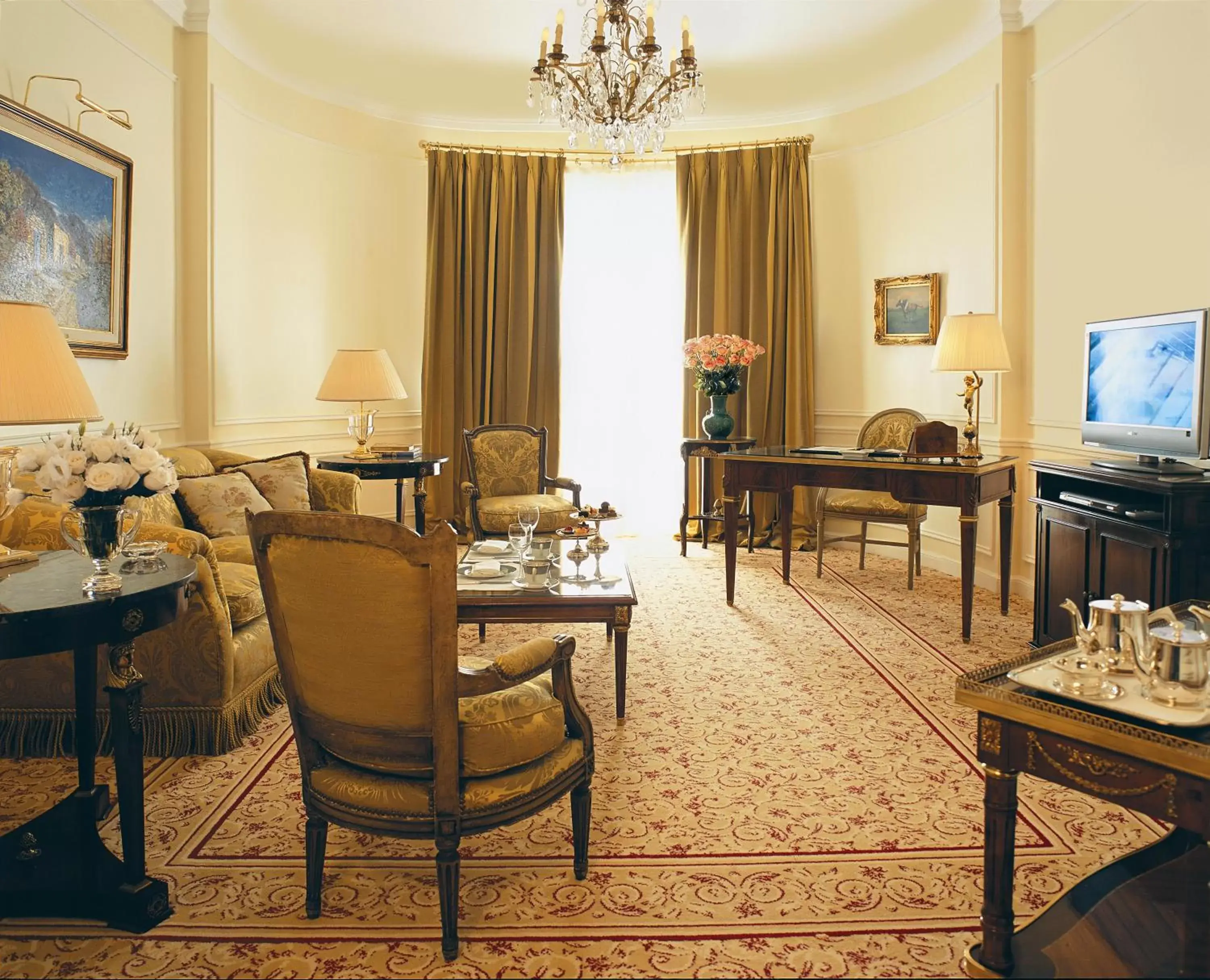 Seating area, Restaurant/Places to Eat in Alvear Palace Hotel - Leading Hotels of the World