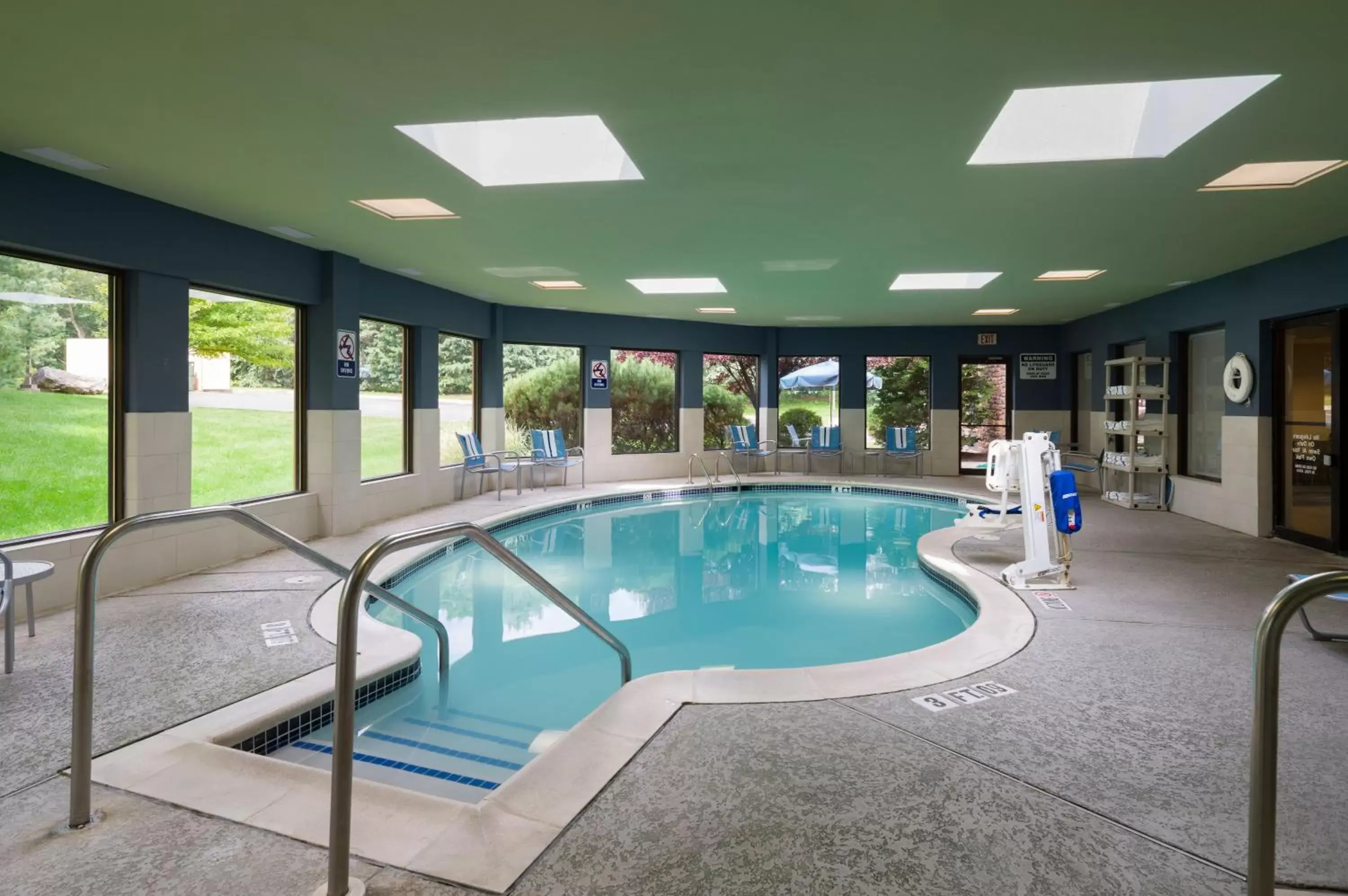 Swimming Pool in Holiday Inn Express Hershey-Harrisburg Area, an IHG Hotel