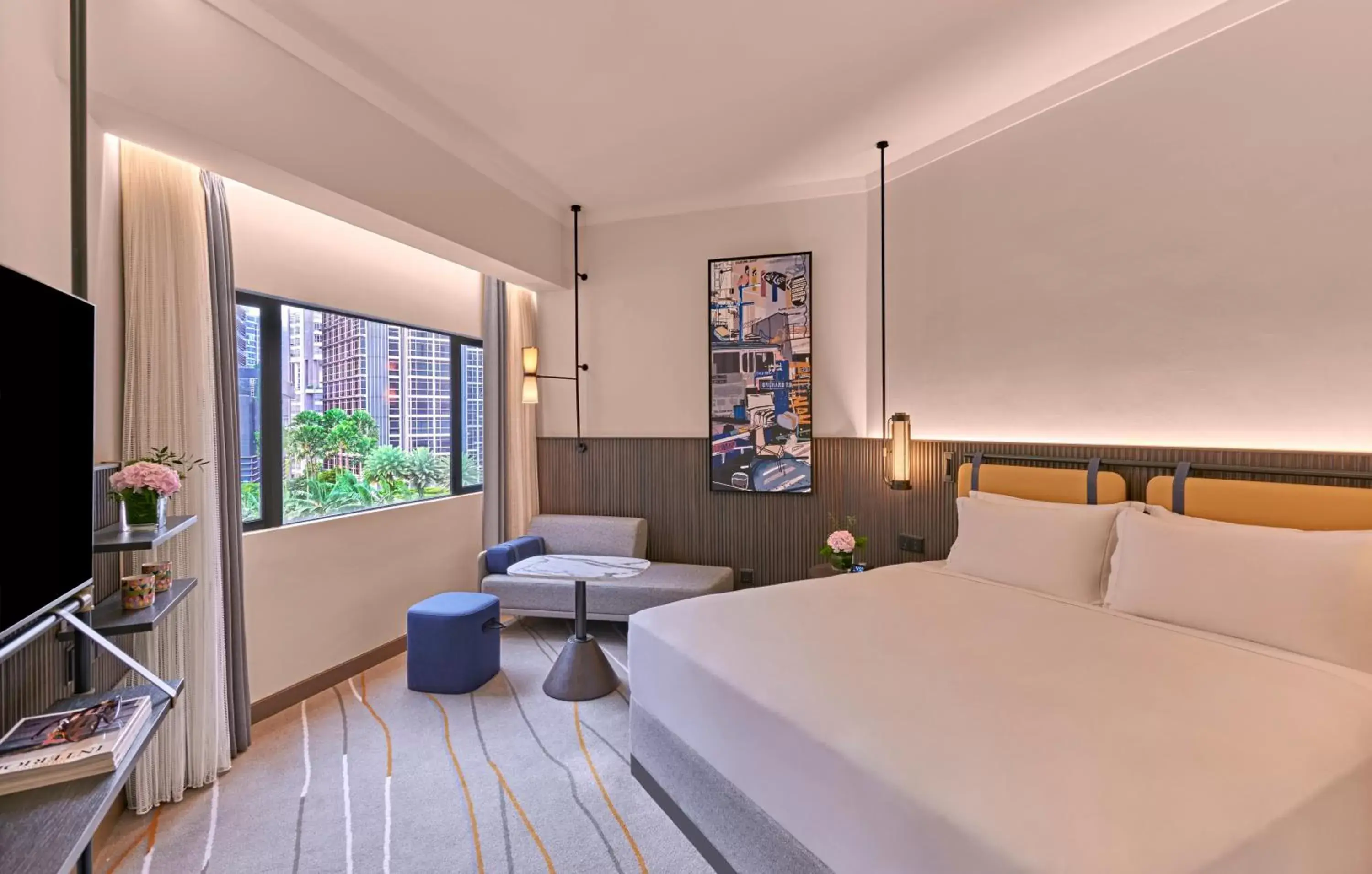 Bedroom, Bed in Pullman Singapore Orchard