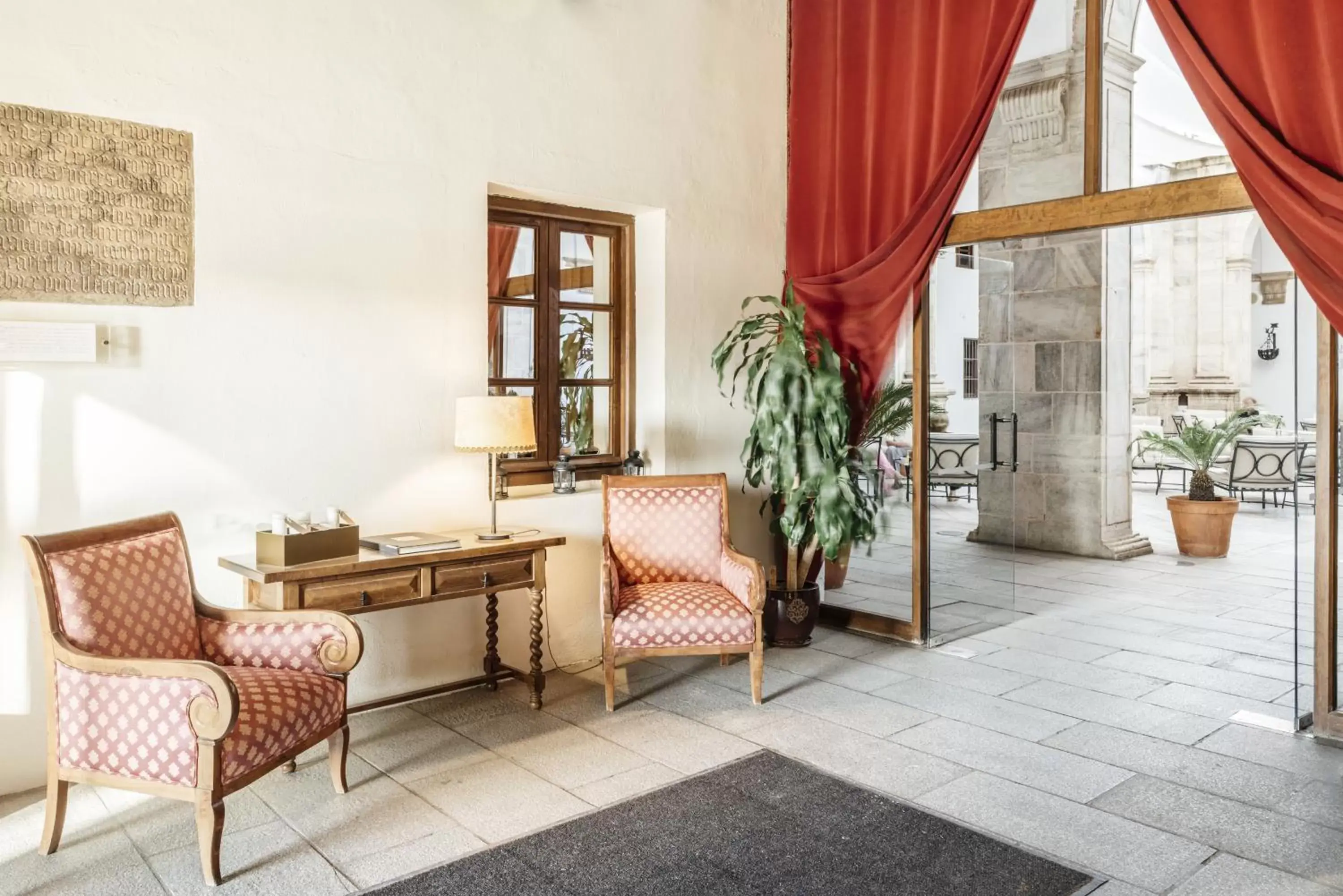 Lobby or reception in Parador de Zafra Lobby or reception in Parador de Zafra