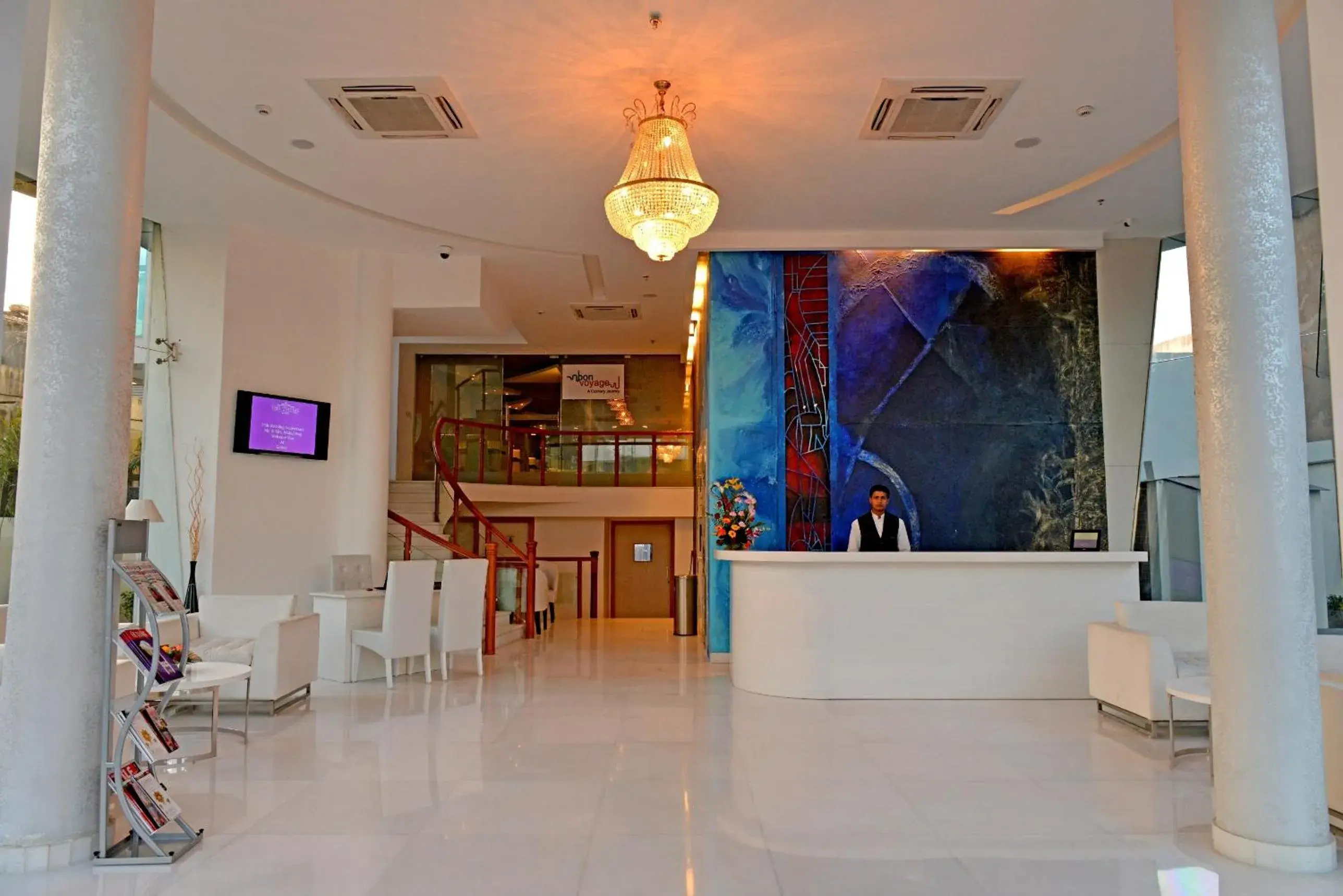 Lobby or reception in The Theme Hotel Jaipur