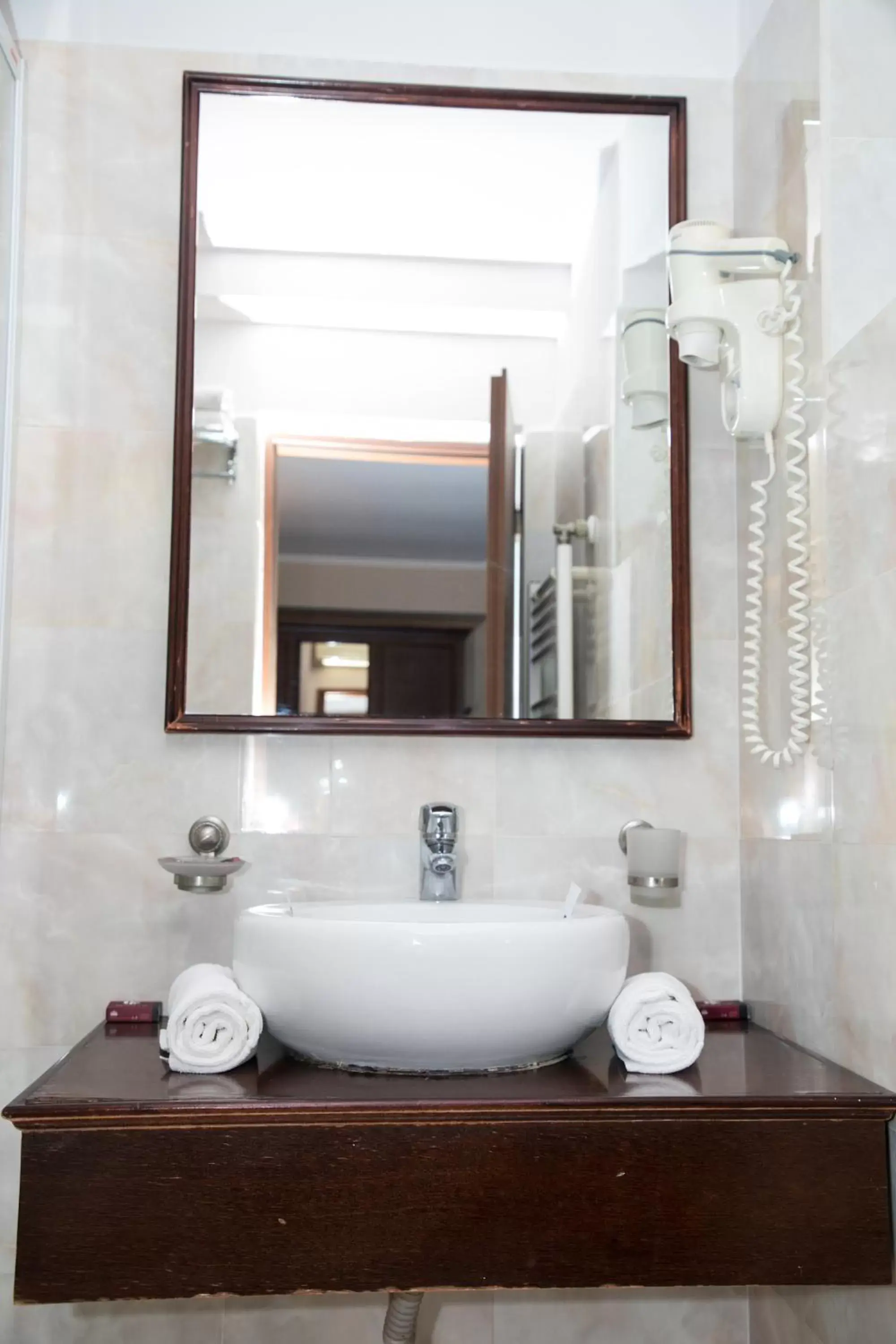 Bathroom in Hotel Megalos