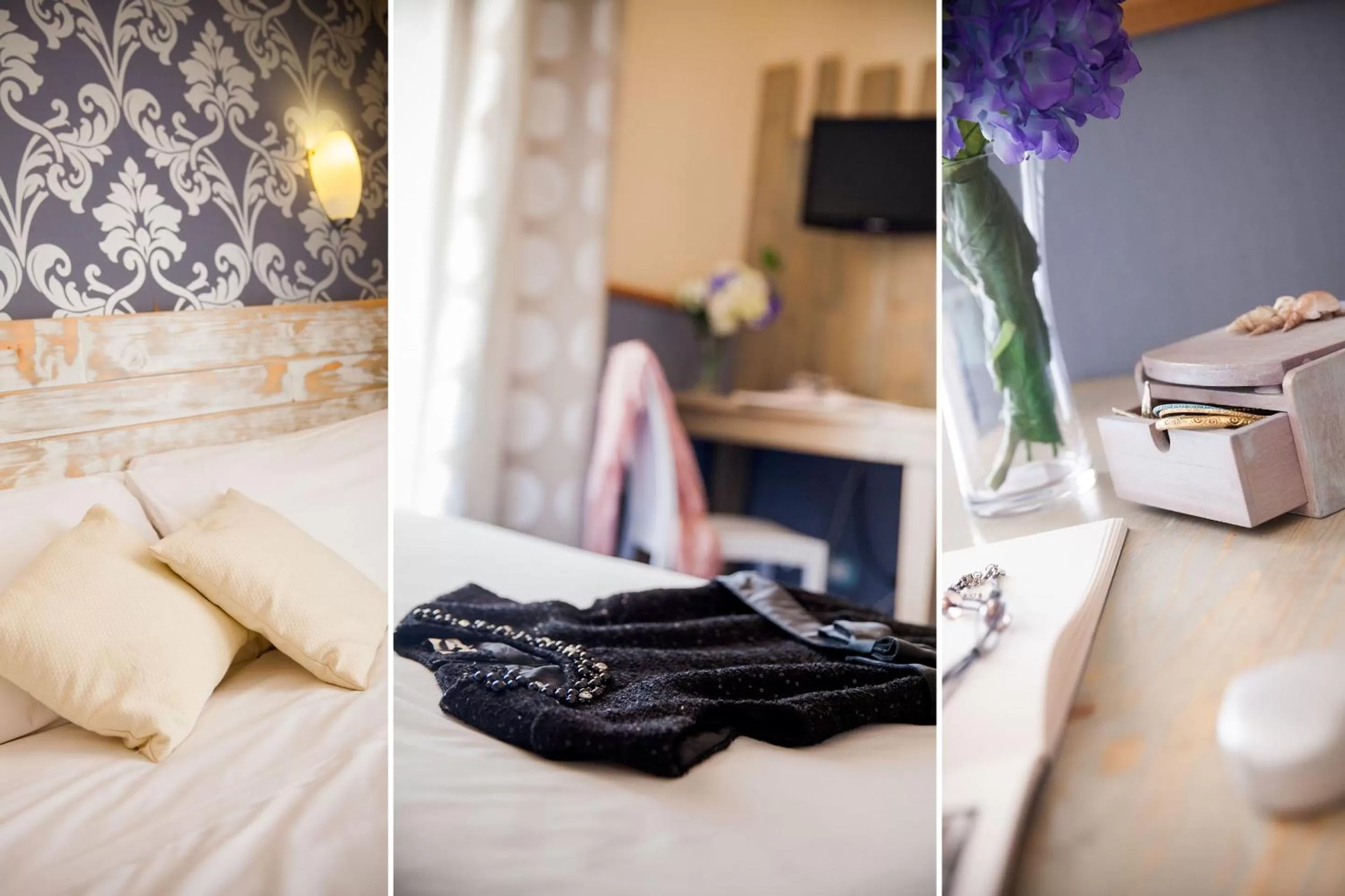 Decorative detail, Bed in Ostia Antica Park Hotel & Spa