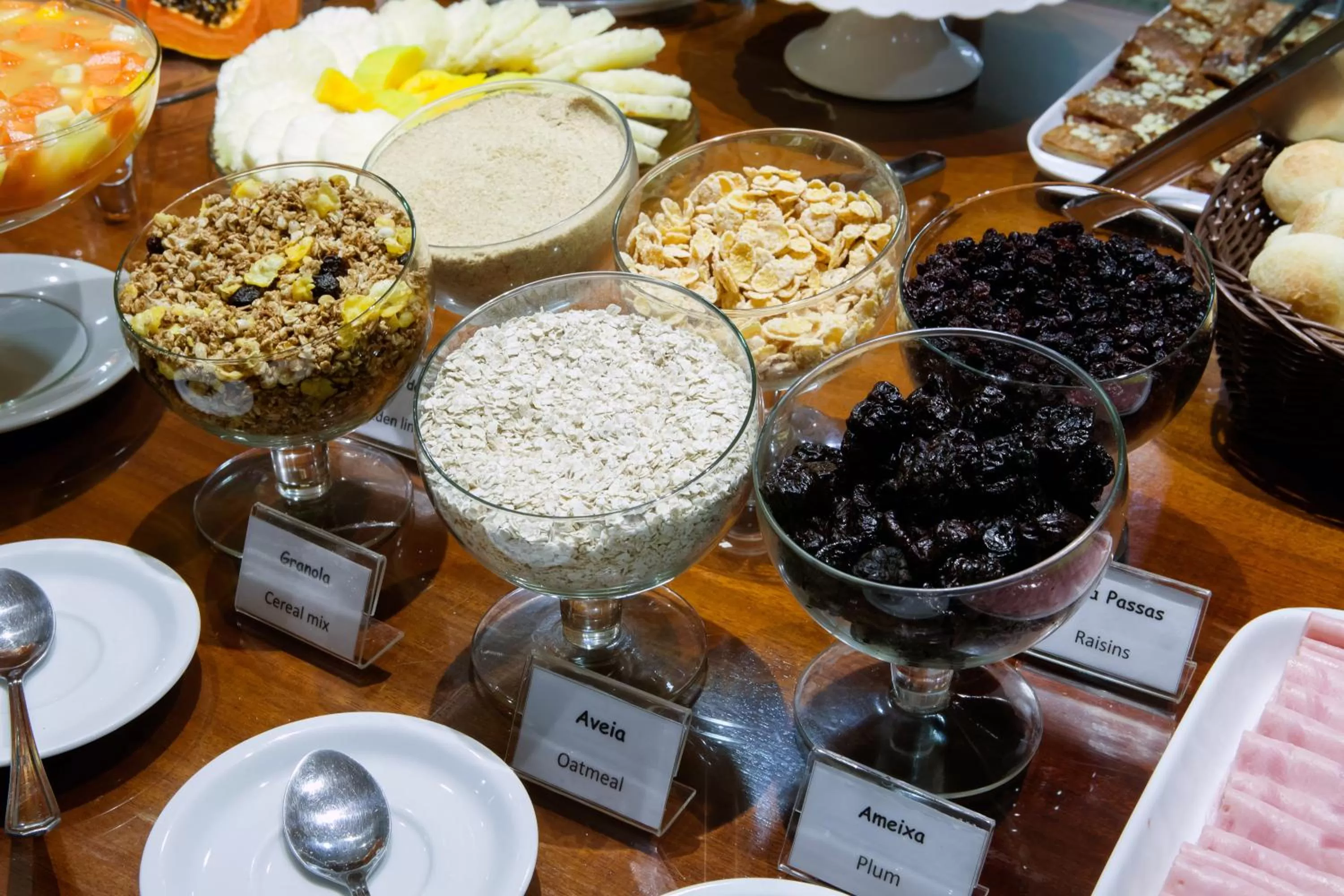 Food close-up in JVA Fenix Hotel