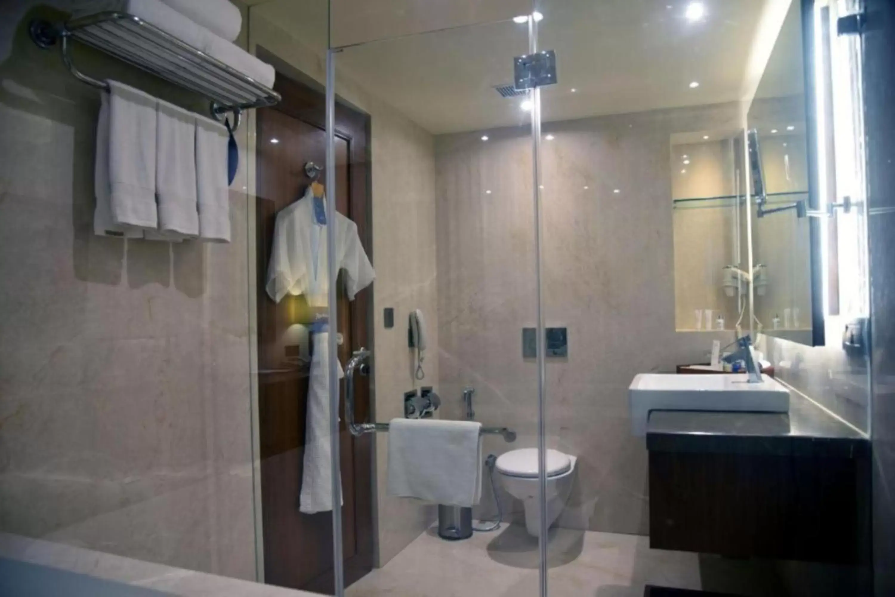 Shower, Bathroom in Radisson Blu Resort & Spa Alibaug