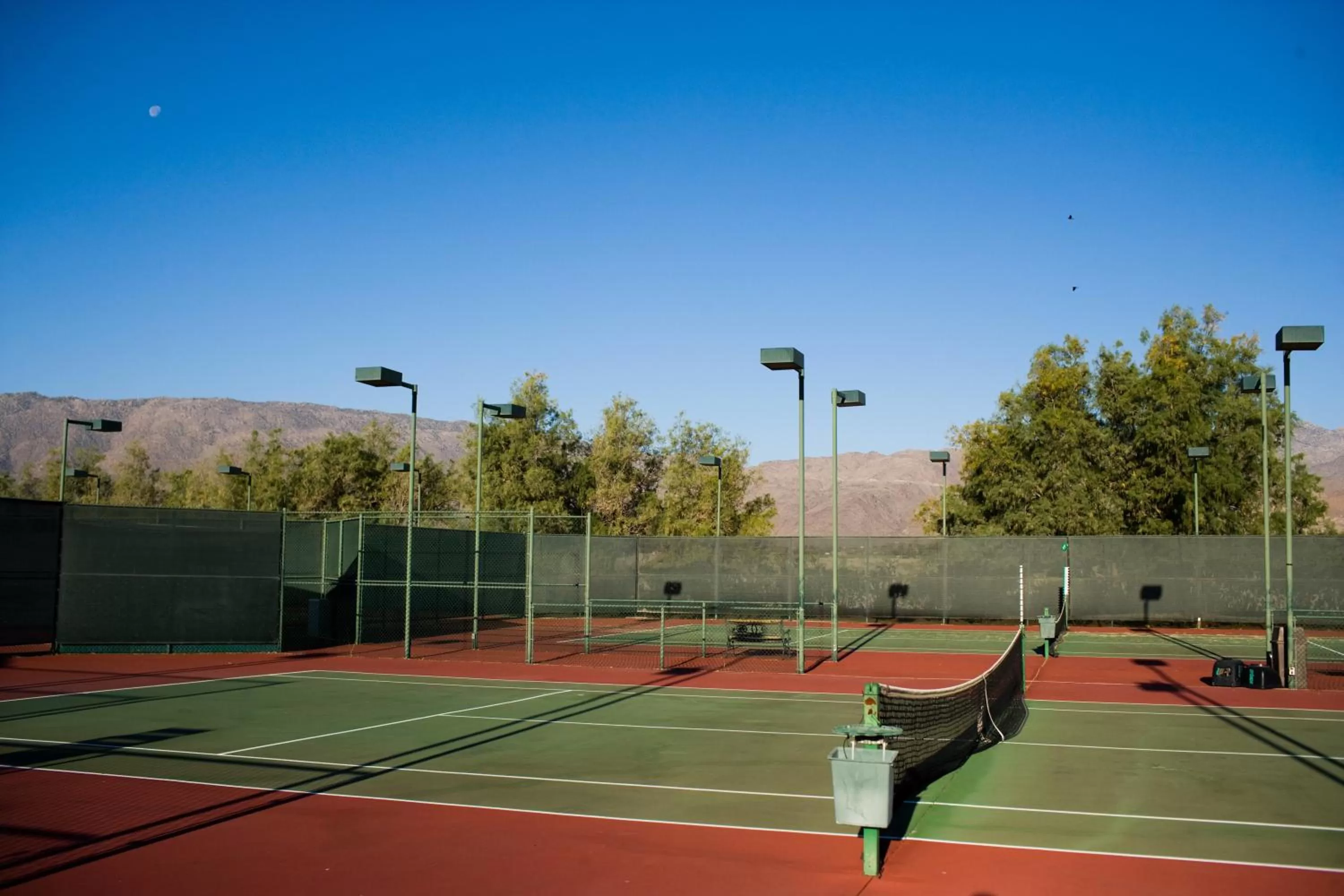 Tennis court in Borrego Springs Resort