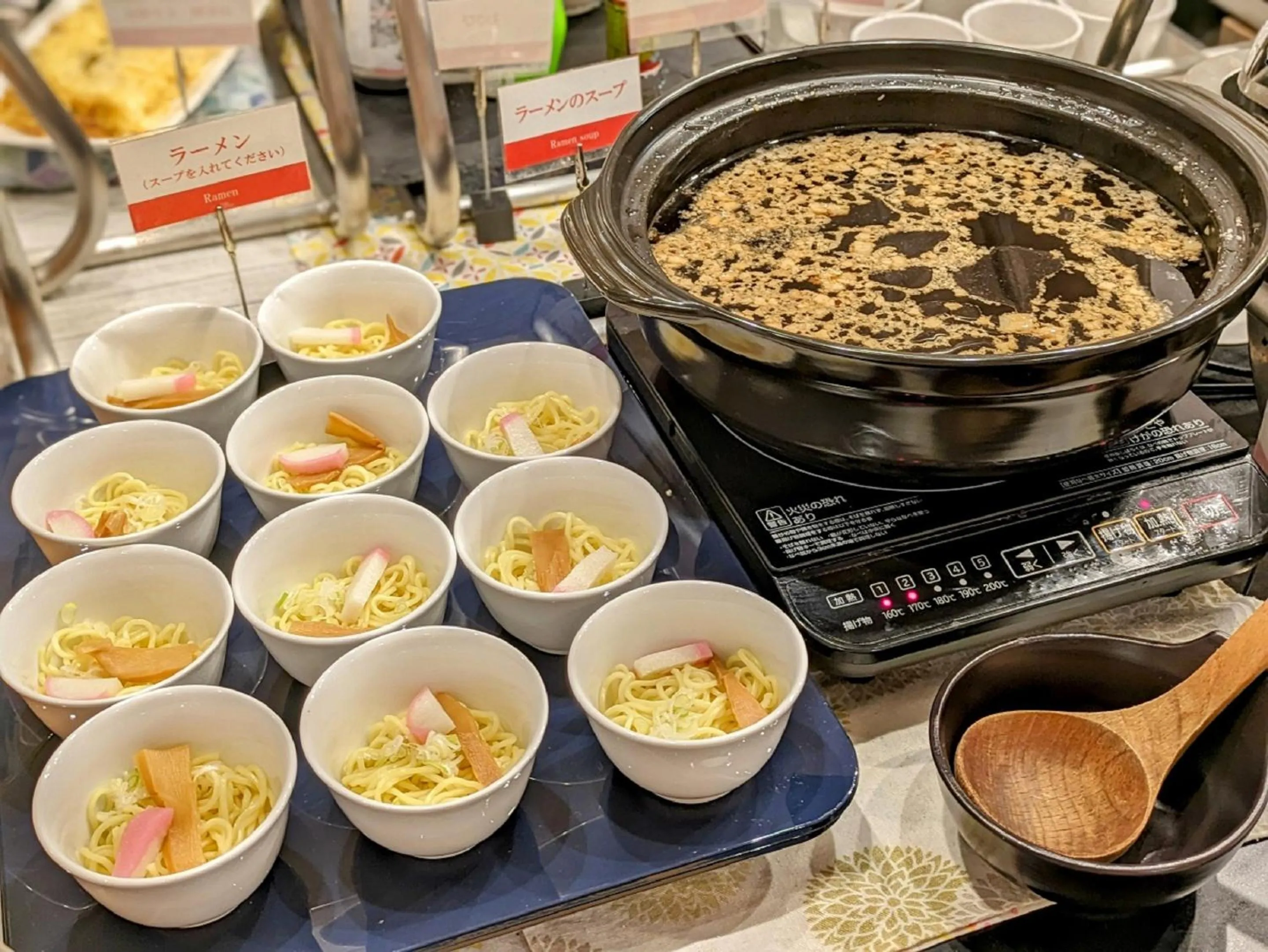 Buffet breakfast in Nagano Tokyu REI Hotel