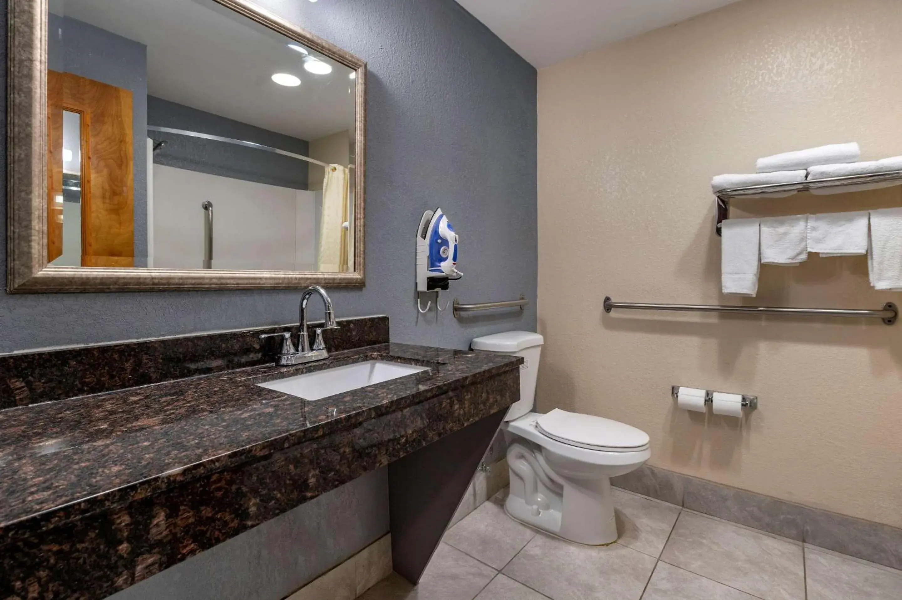 Bathroom in Econo Lodge Inn & Suites