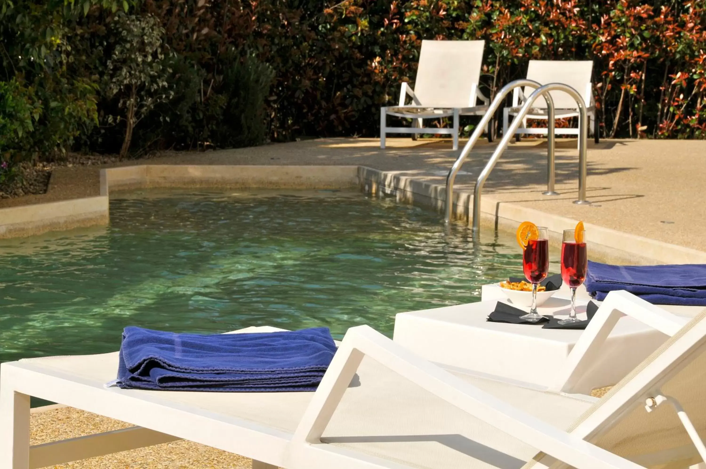 Decorative detail, Swimming Pool in Hotel Del Conte