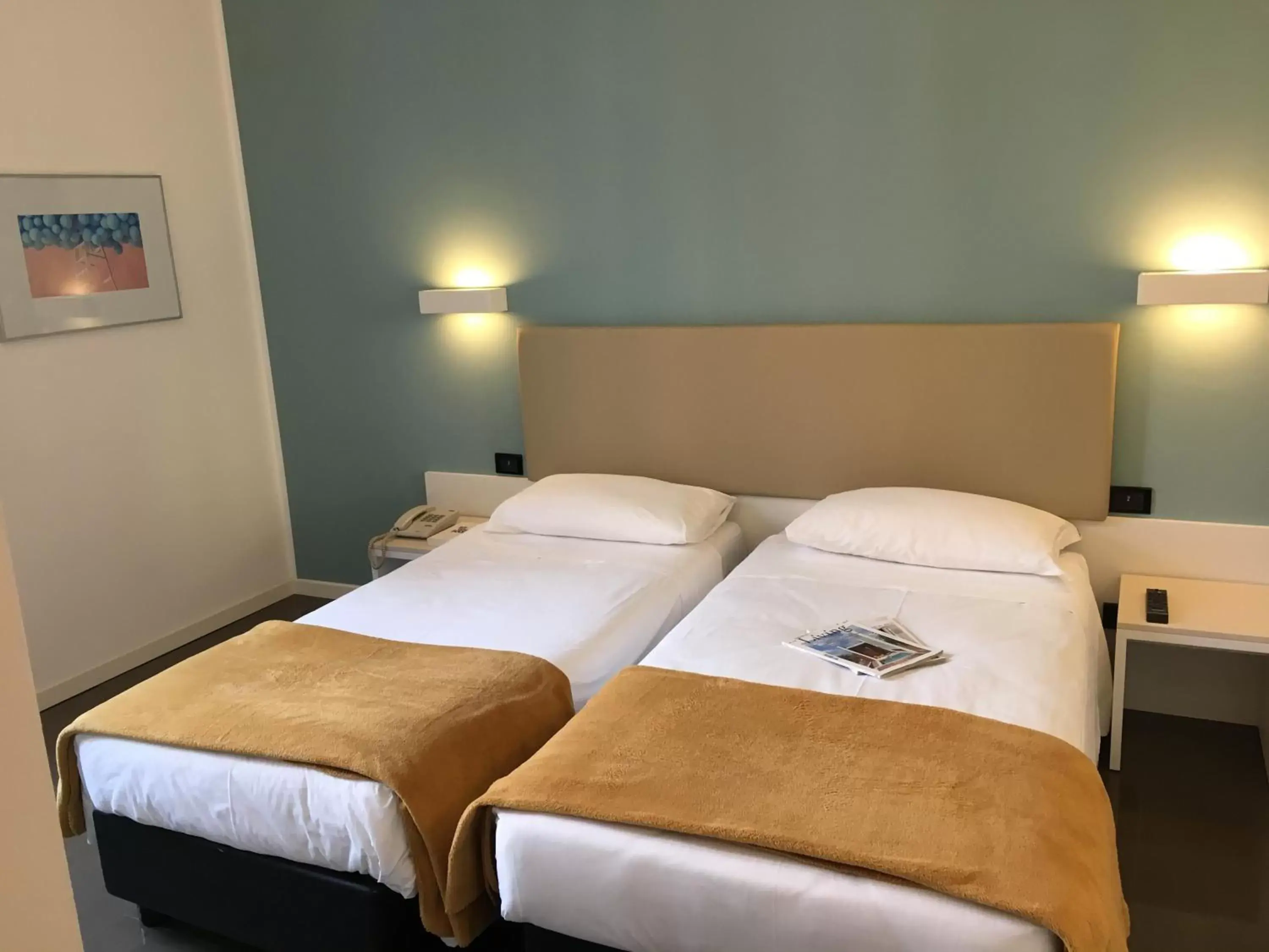 Bedroom in Demidoff Hotel Milano