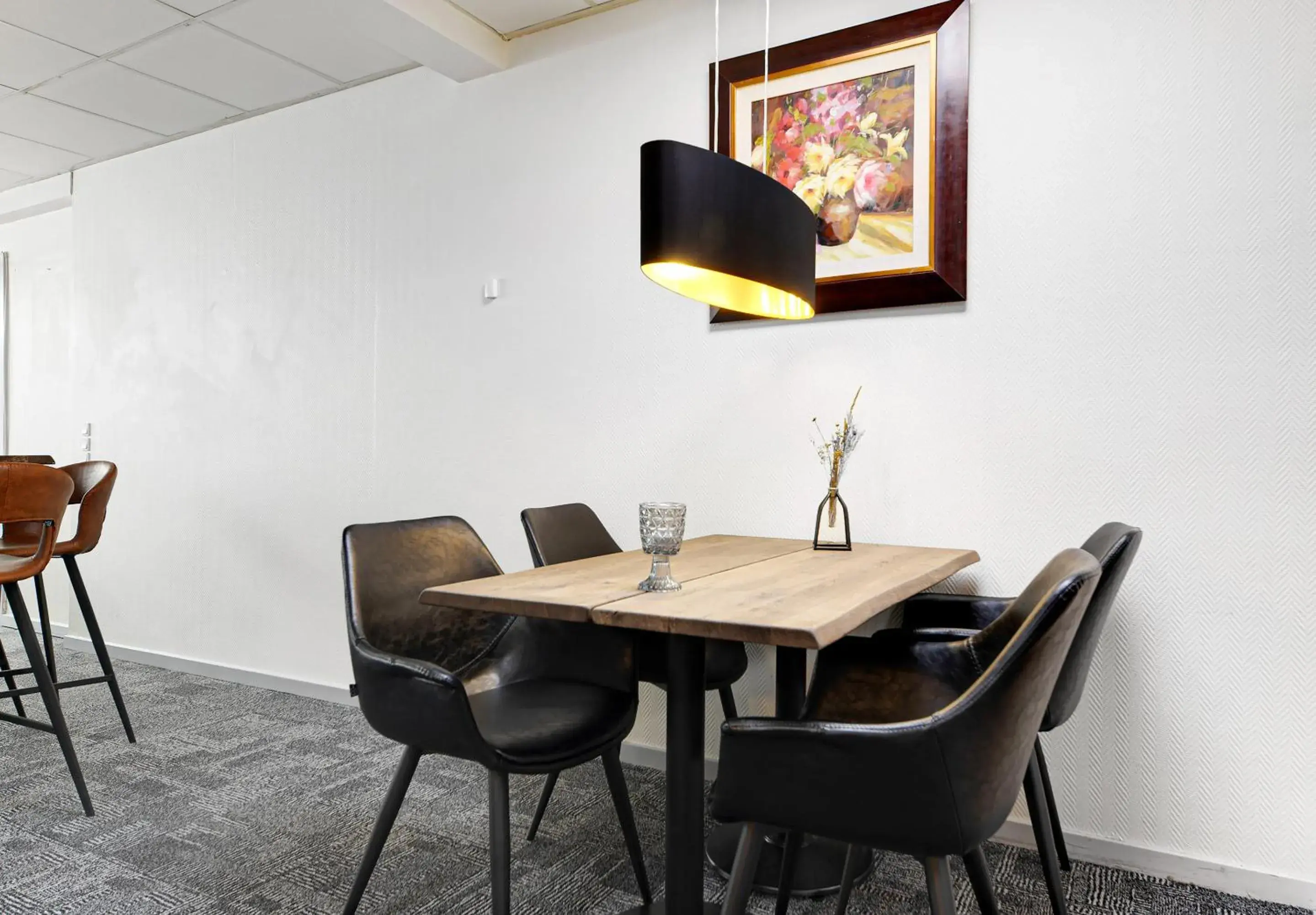 Lobby or reception, Dining Area in Østergaards Hotel