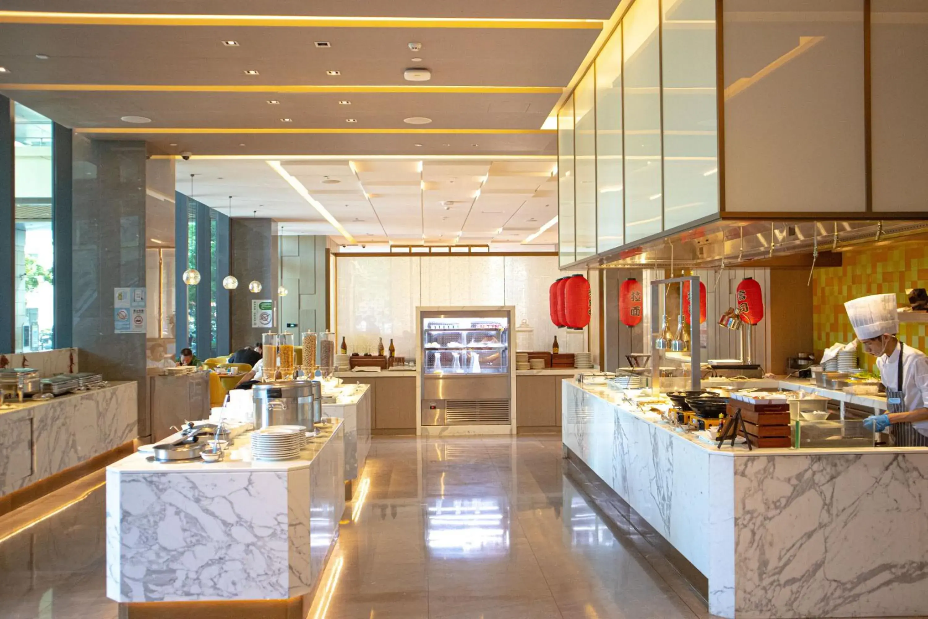Breakfast, Restaurant/Places to Eat in Hilton Garden Inn Shenzhen Guangming