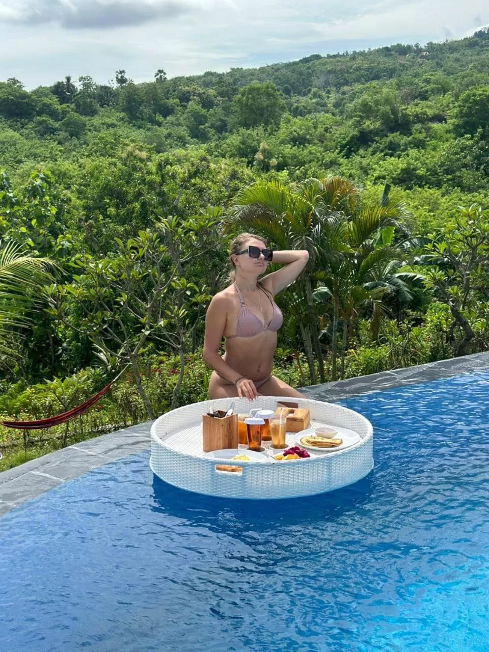 Pool view in Innora Jungle Resort And Spa