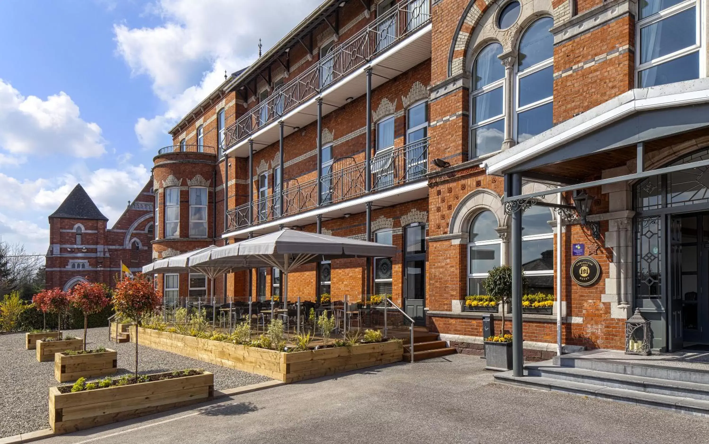 Patio, Property Building in The Address Cork (formerly Ambassador Hotel & Health Club)