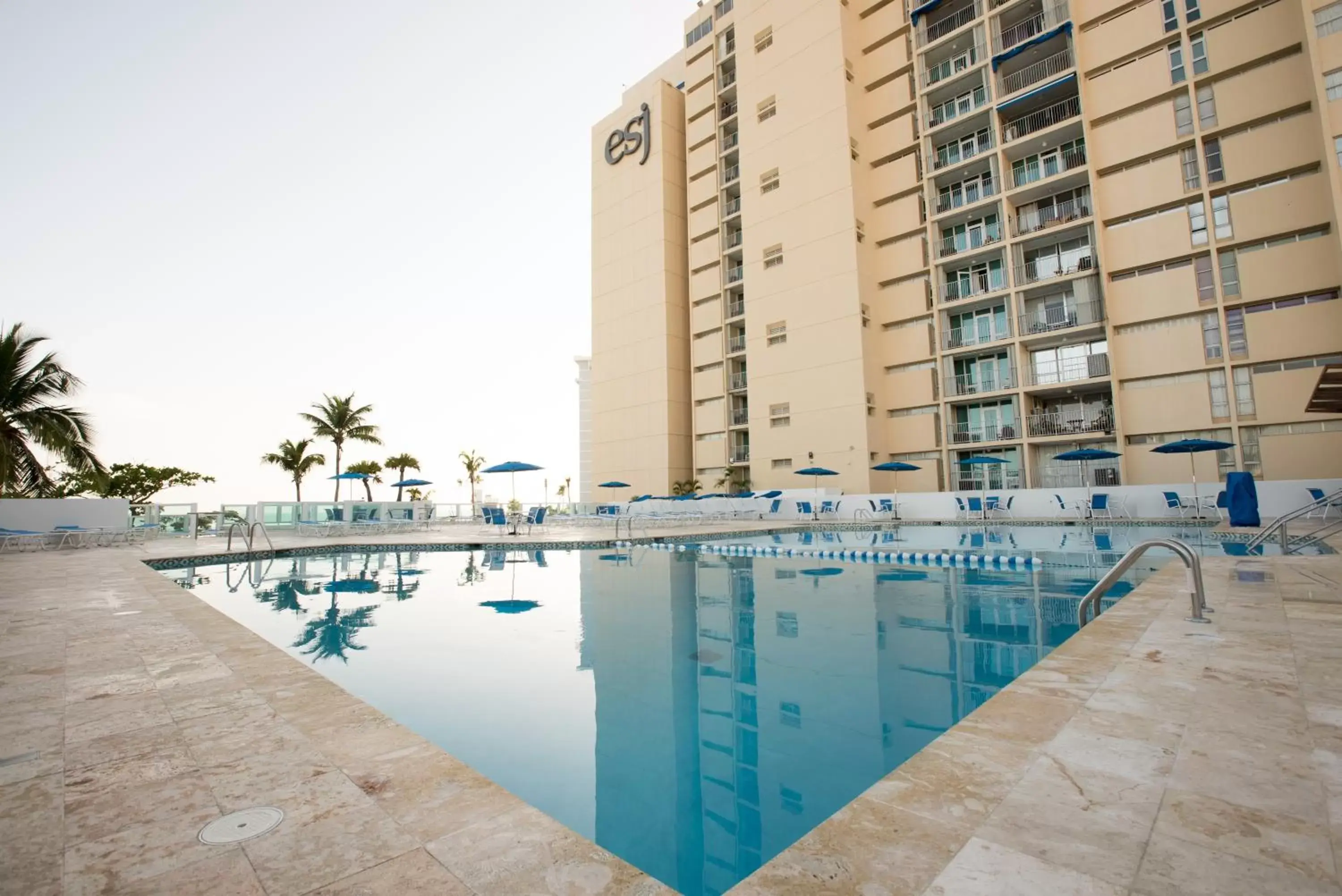 Swimming Pool in OCEAN VIEW DELUXE SUITE: PVT. BEACH & POOL