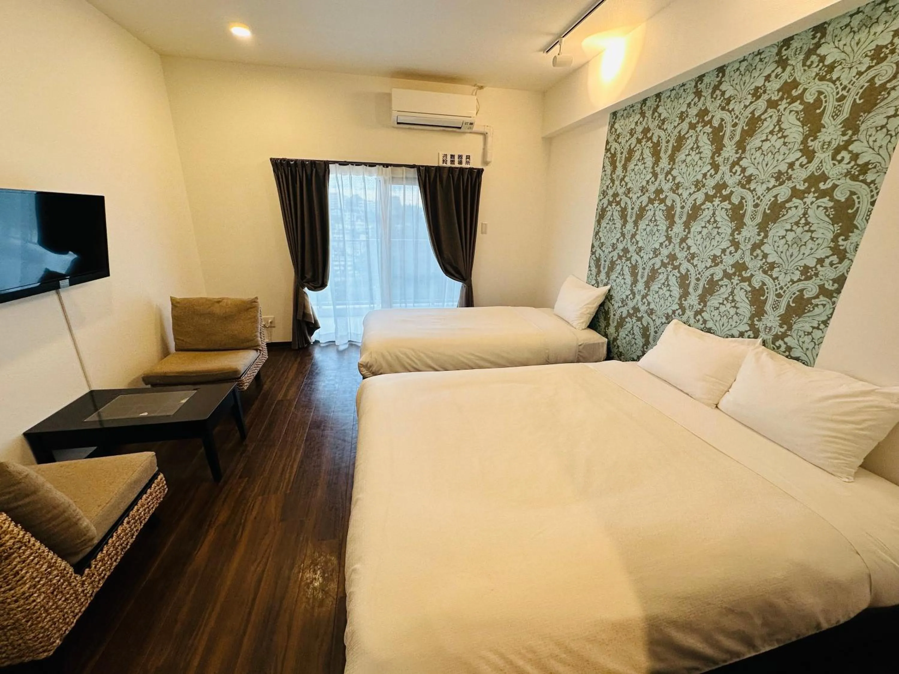 TV and multimedia, Bed in Cozy Stay in Naha