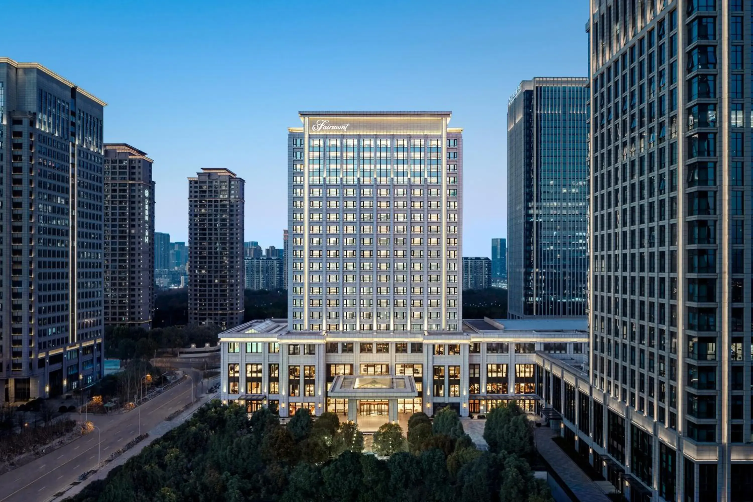 Property building in Fairmont Wuhan