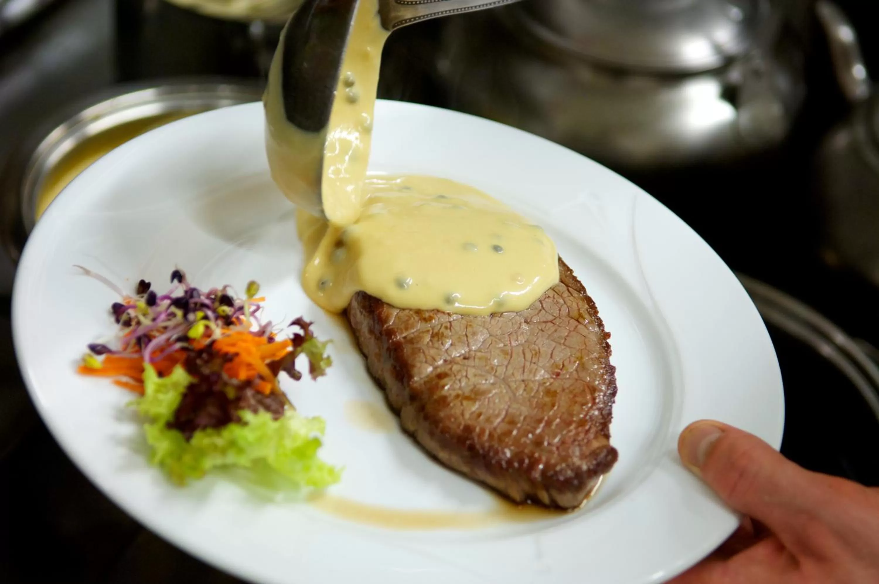 Lunch in Hotel Restaurant Tychon AG