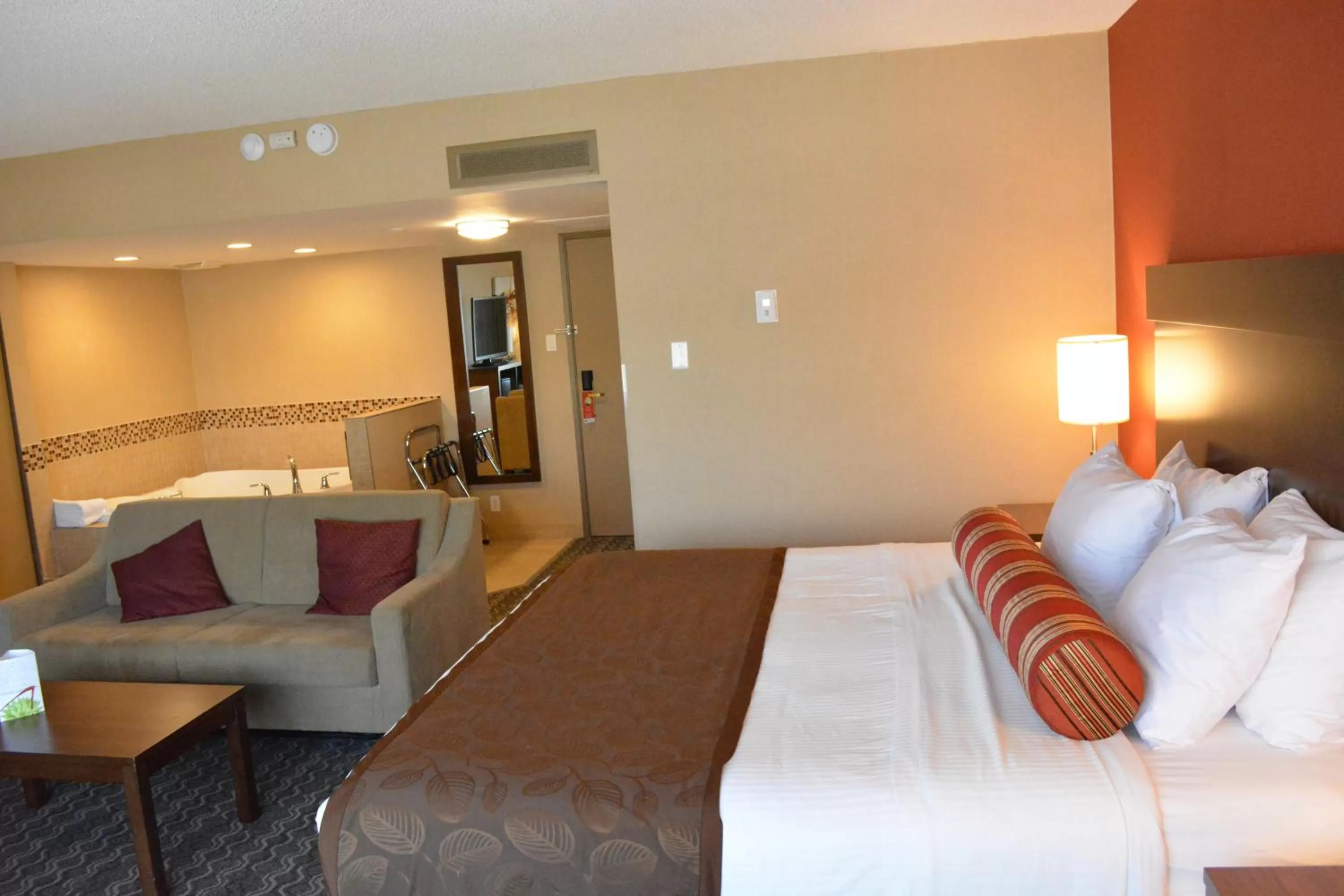 Bed in Best Western Terrace Inn