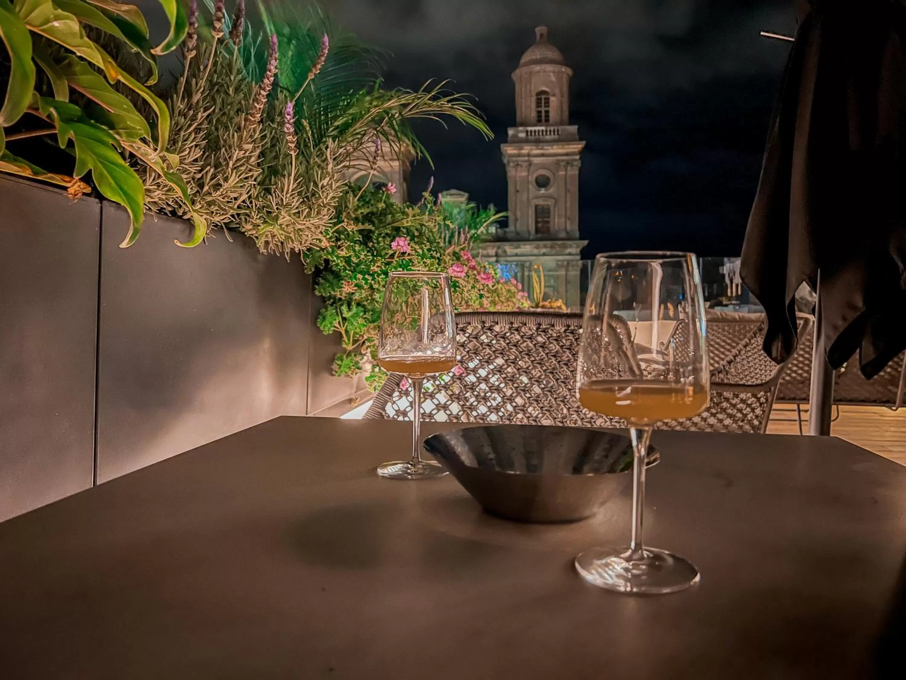 Balcony/Terrace in Boutique Hotel Cordial Plaza Mayor de Santa Ana