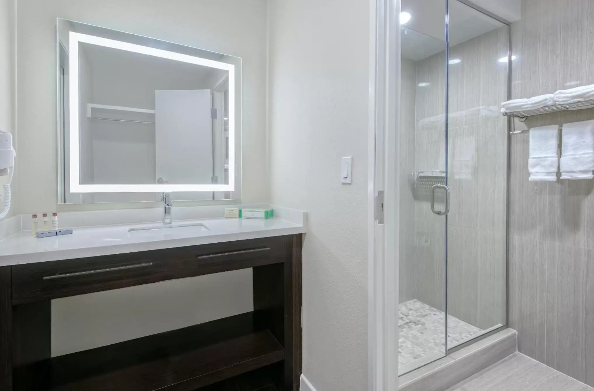 Bathroom in Hawthorn Suites by Wyndham McAllen