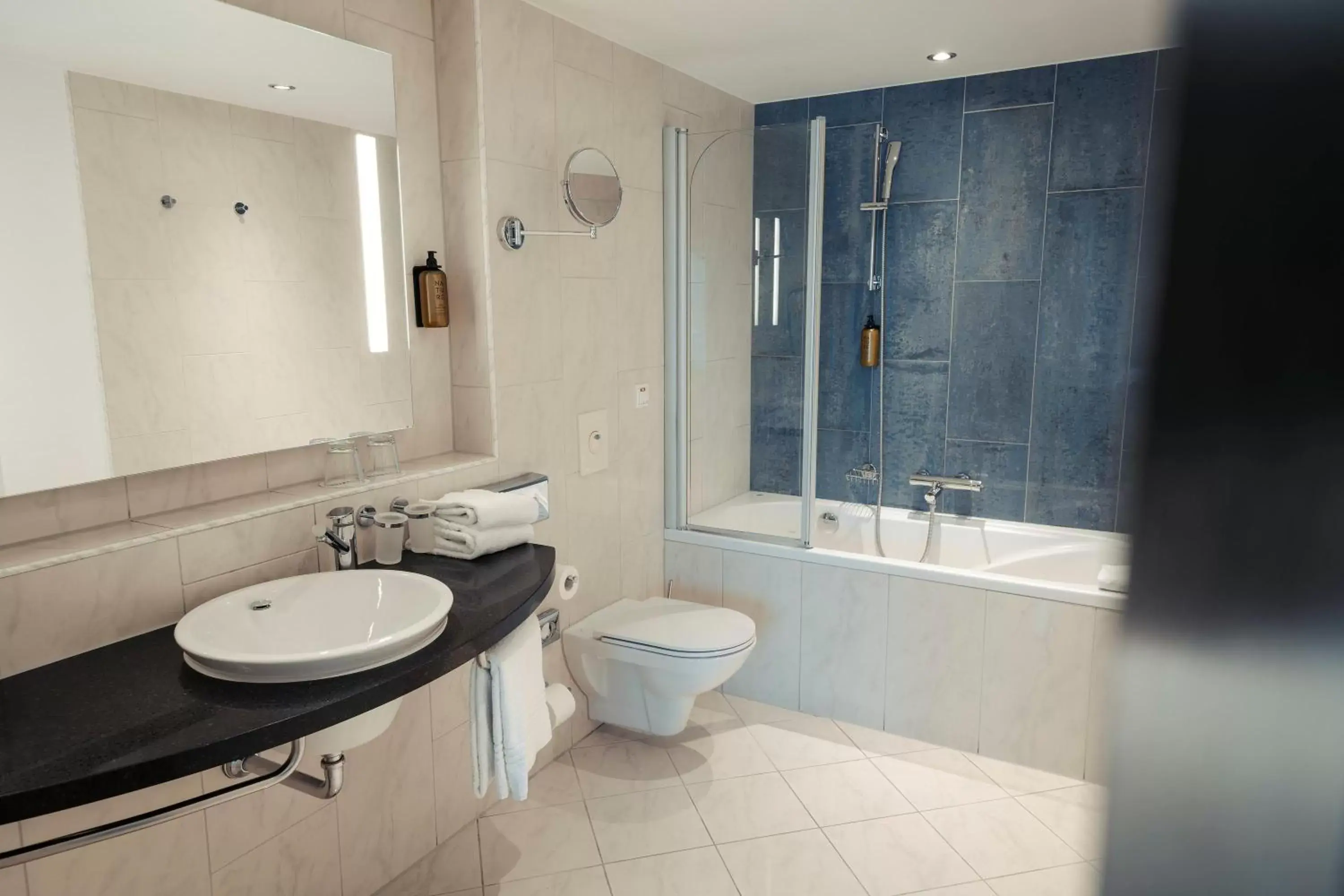 Shower, Bathroom in Austria Trend Hotel Ljubljana