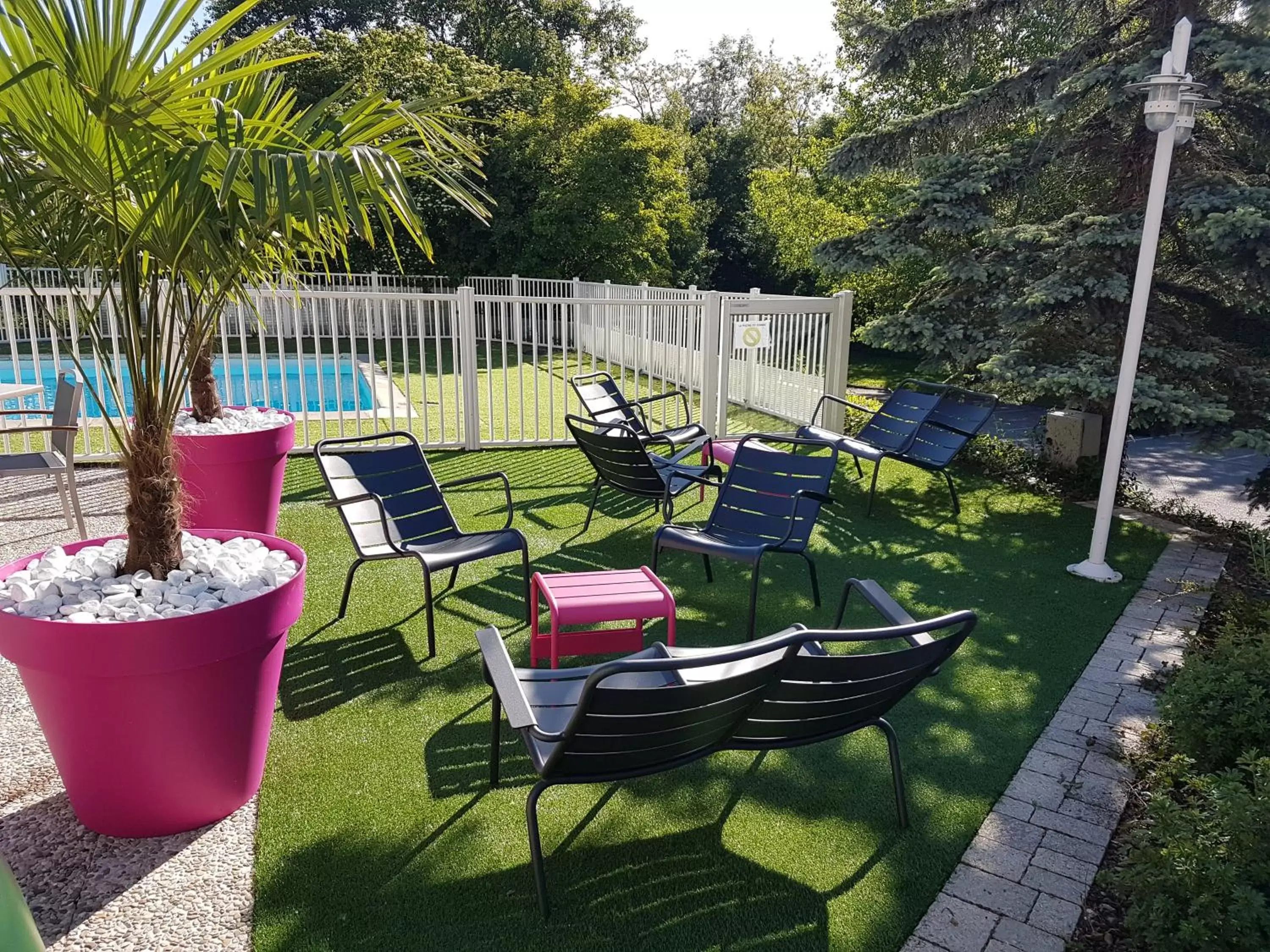 Patio in Mercure Annemasse Porte De Genève