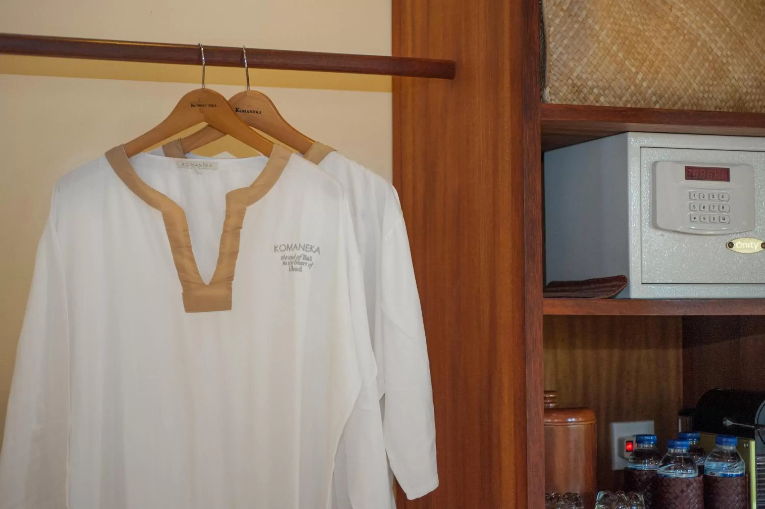 wardrobe in Komaneka at Tanggayuda Ubud