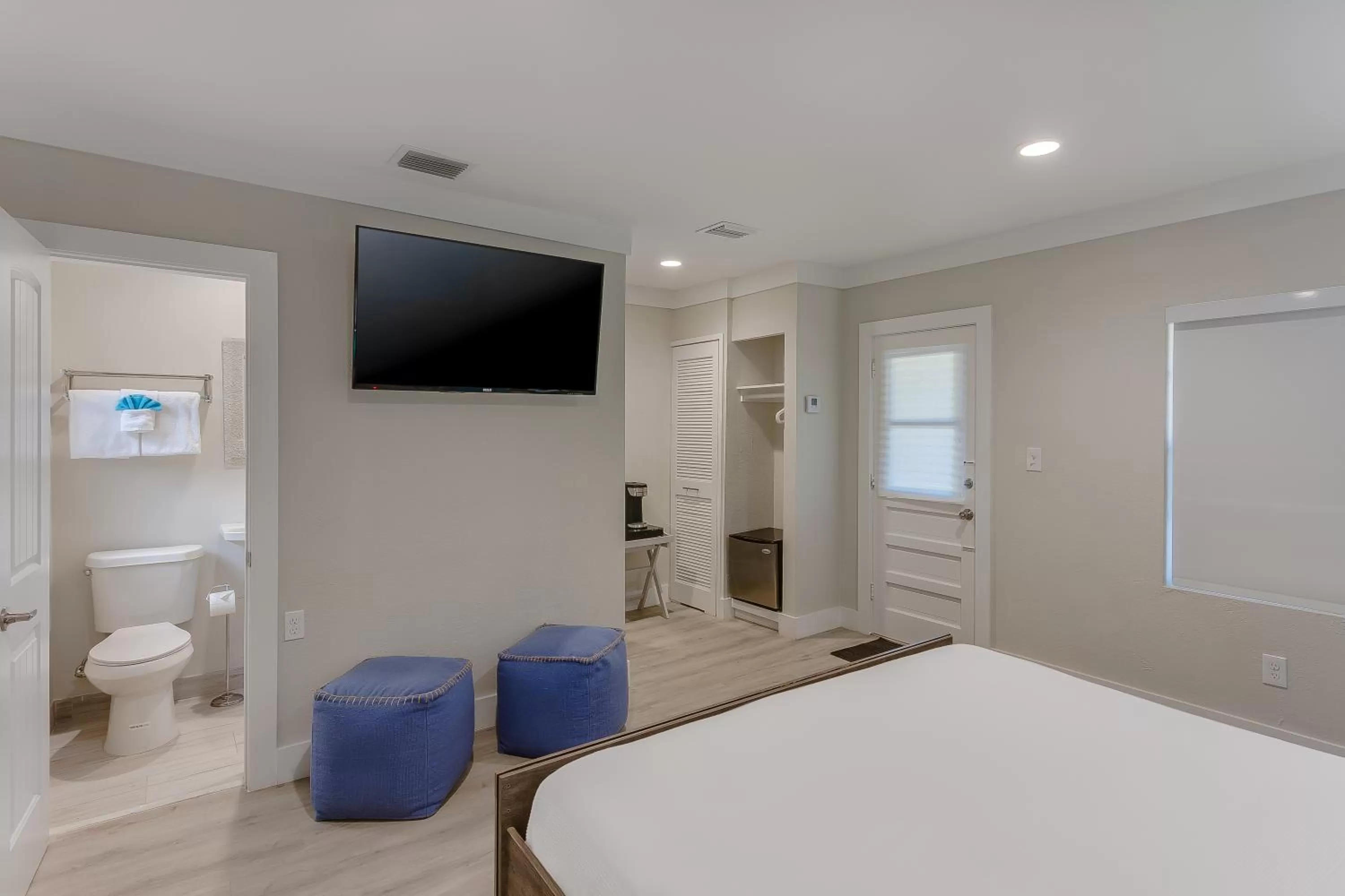 TV and multimedia, Bed in Drift Hotel