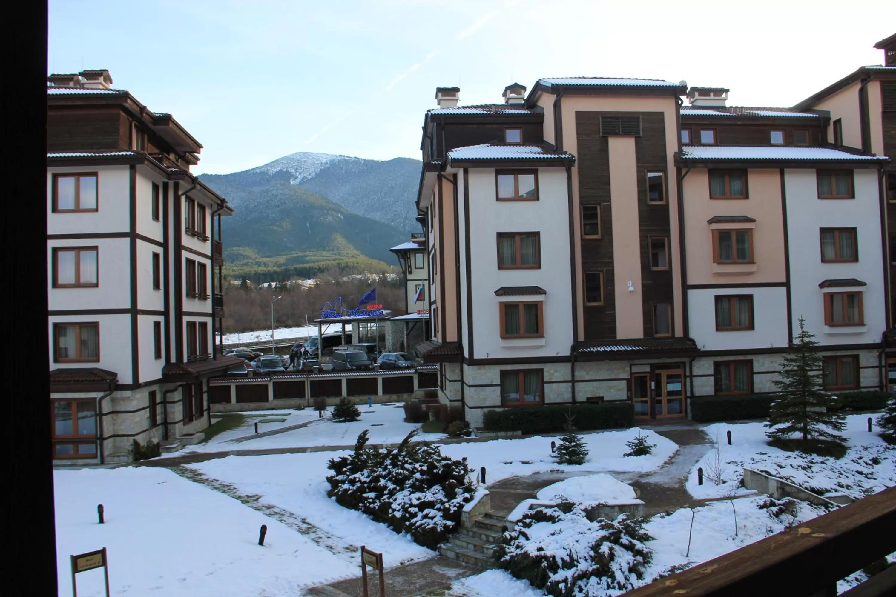 Winter in Downtown Bansko Resort