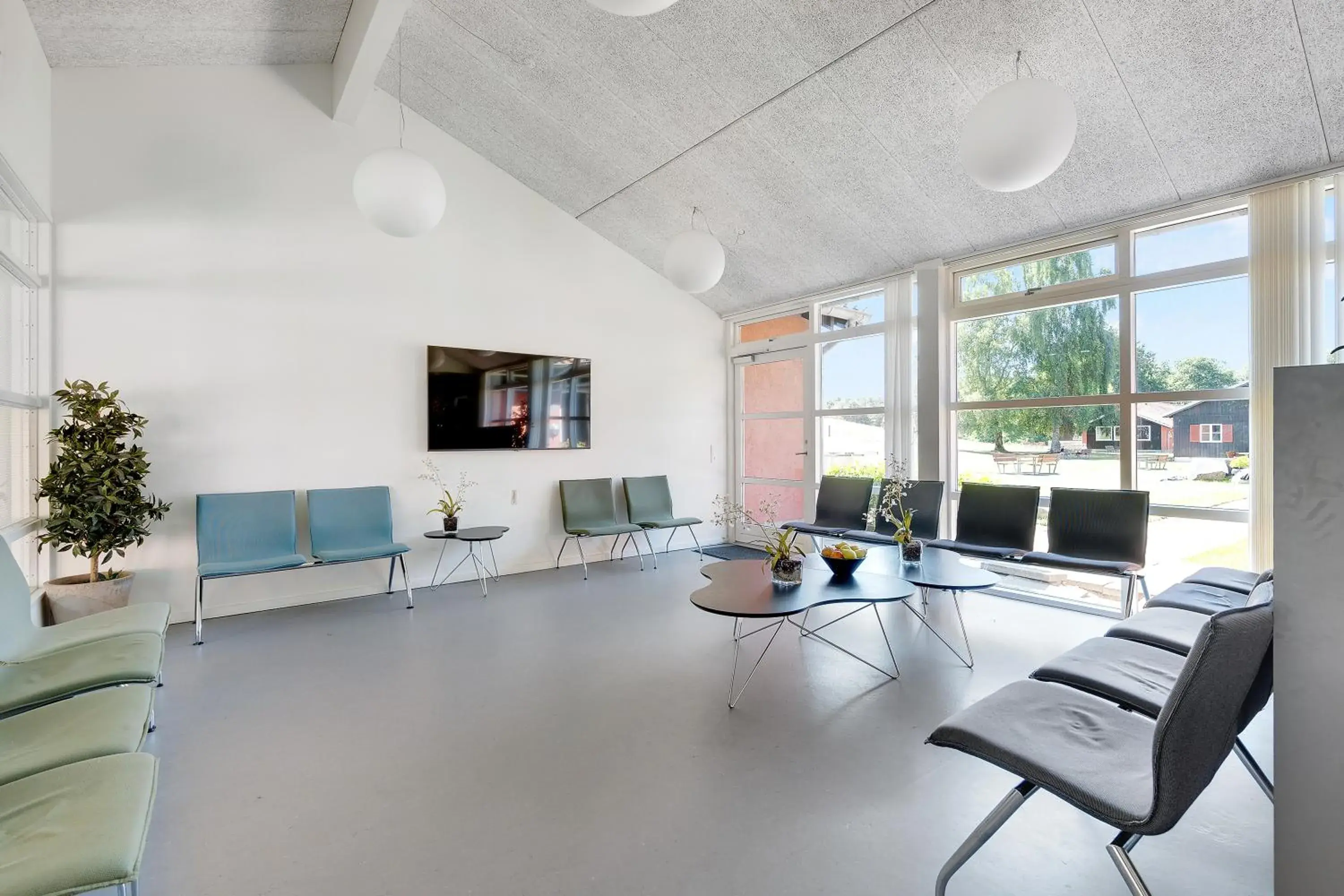 Seating area in Danhostel Hillerød