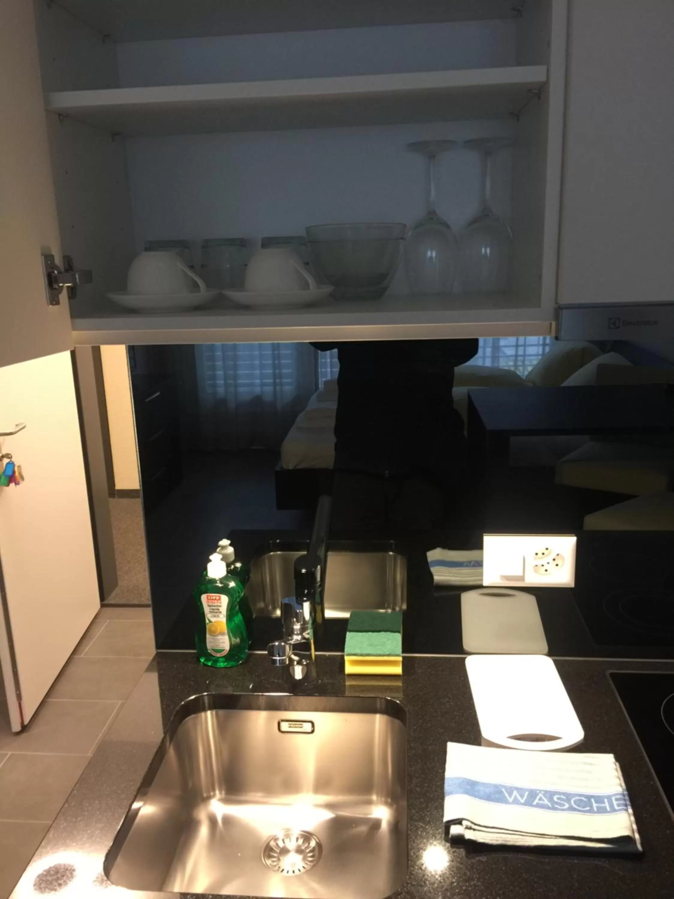 Kitchen/Kitchenette in Studio PAOLA Interlaken