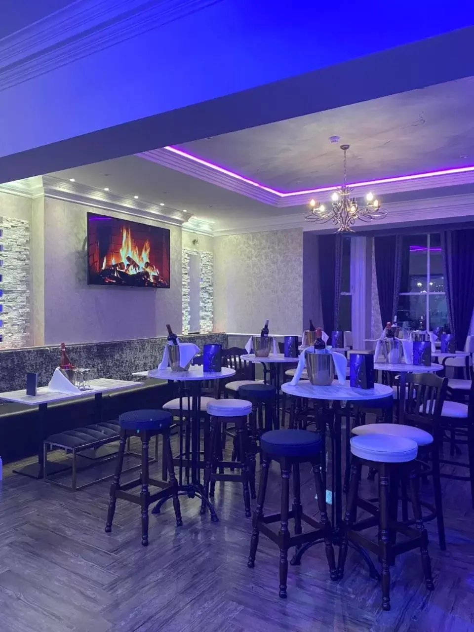 Lounge or bar in The Old Hall Hotel Lounge or bar in The Old Hall Hotel