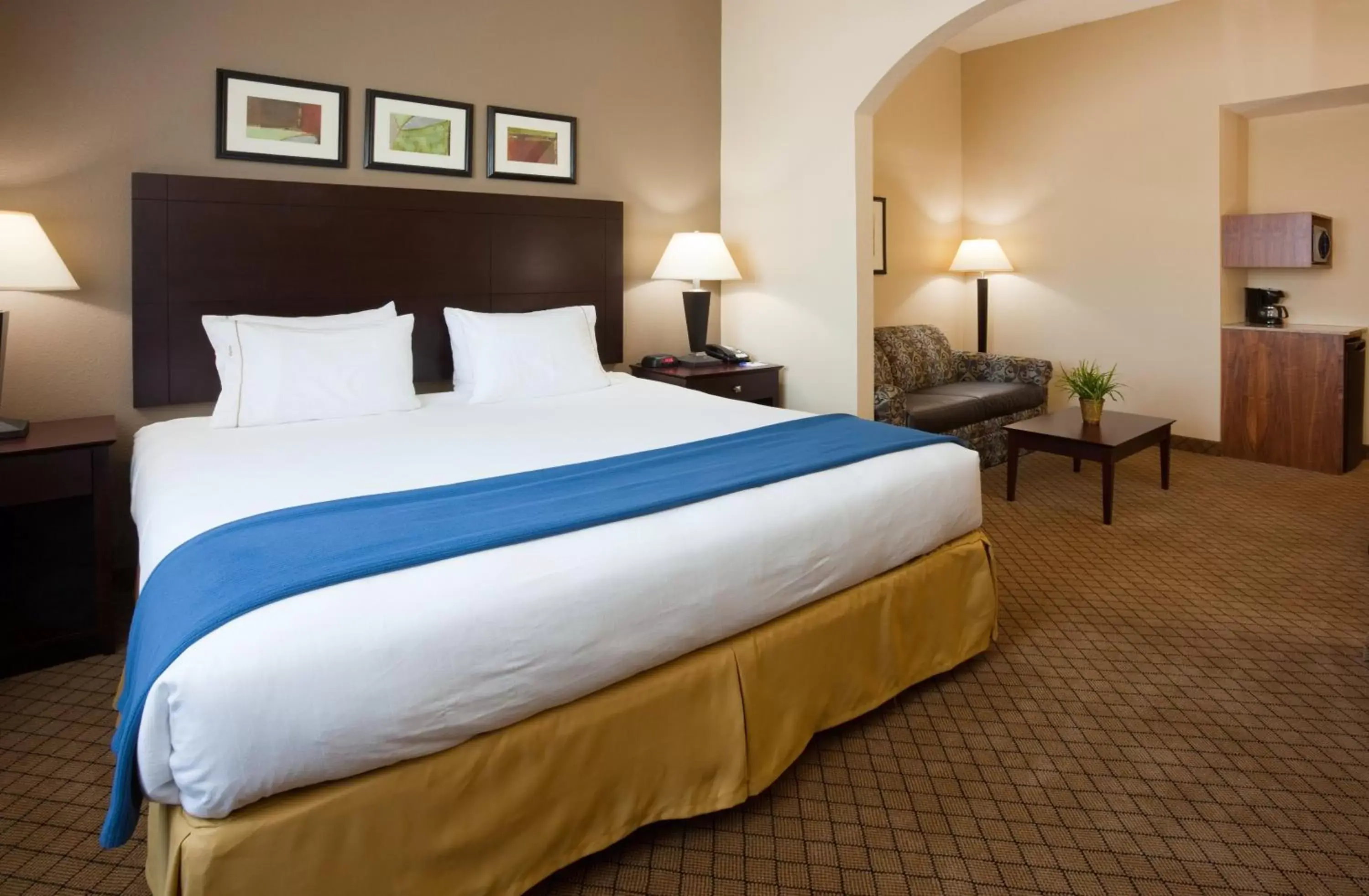 Photo of the whole room, Bed in Holiday Inn Express Hotel & Suites Mankato East, an IHG Hotel