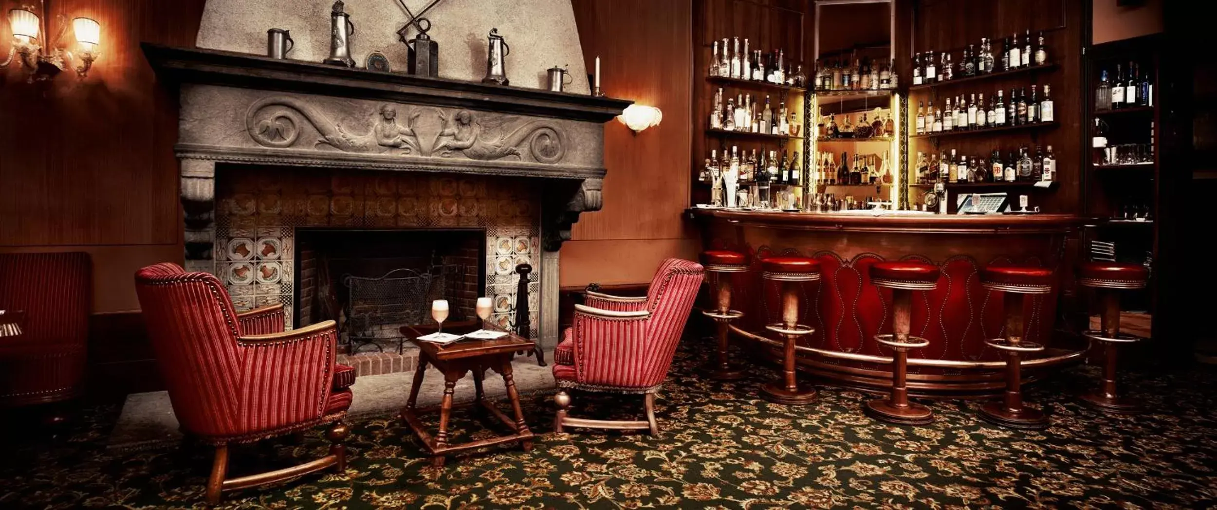 Alcoholic drinks, Lounge/Bar in Badrutt's Palace Hotel St Moritz