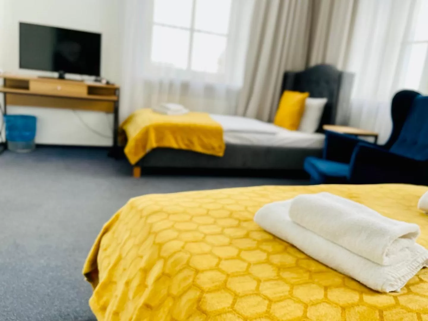 Photo of the whole room, Bed in Great Polonia Wrocław Tumski