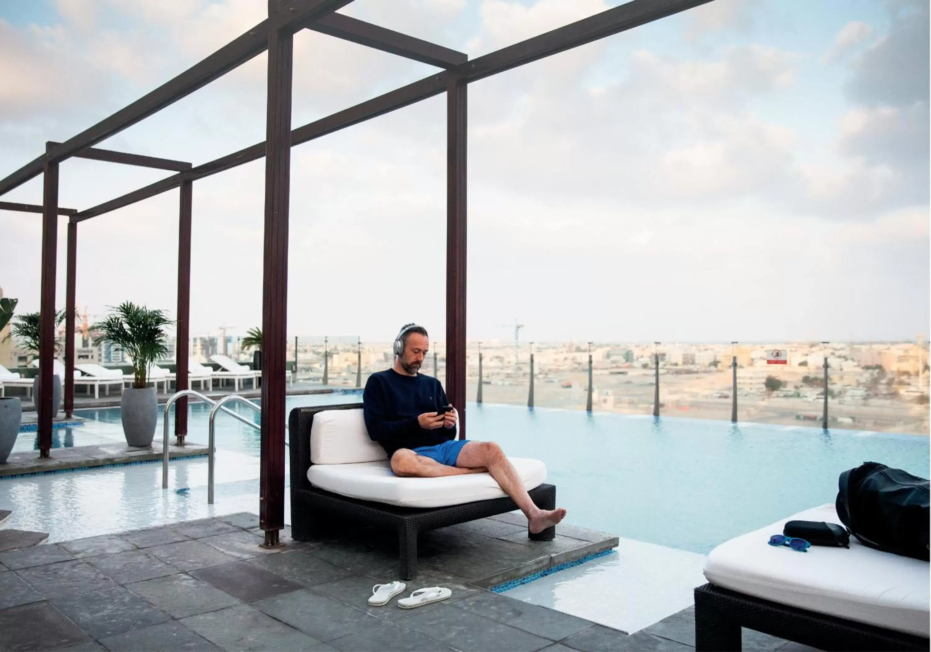 Swimming pool in voco Dubai, an IHG Hotel