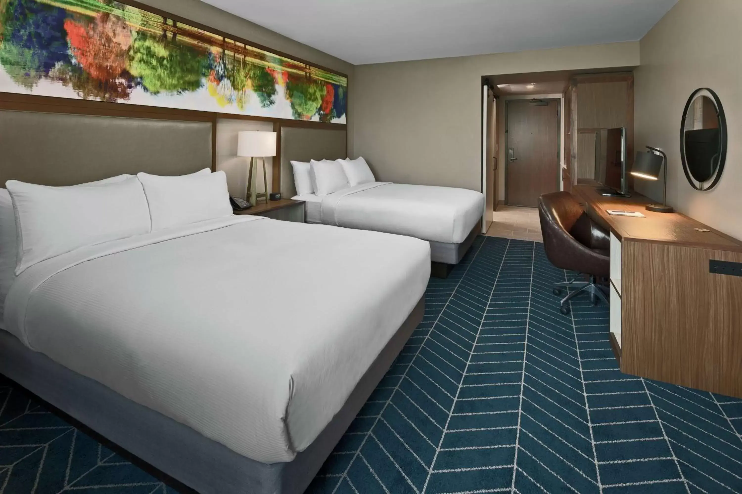 Bed in The Bevy Hotel Boerne, A Doubletree By Hilton