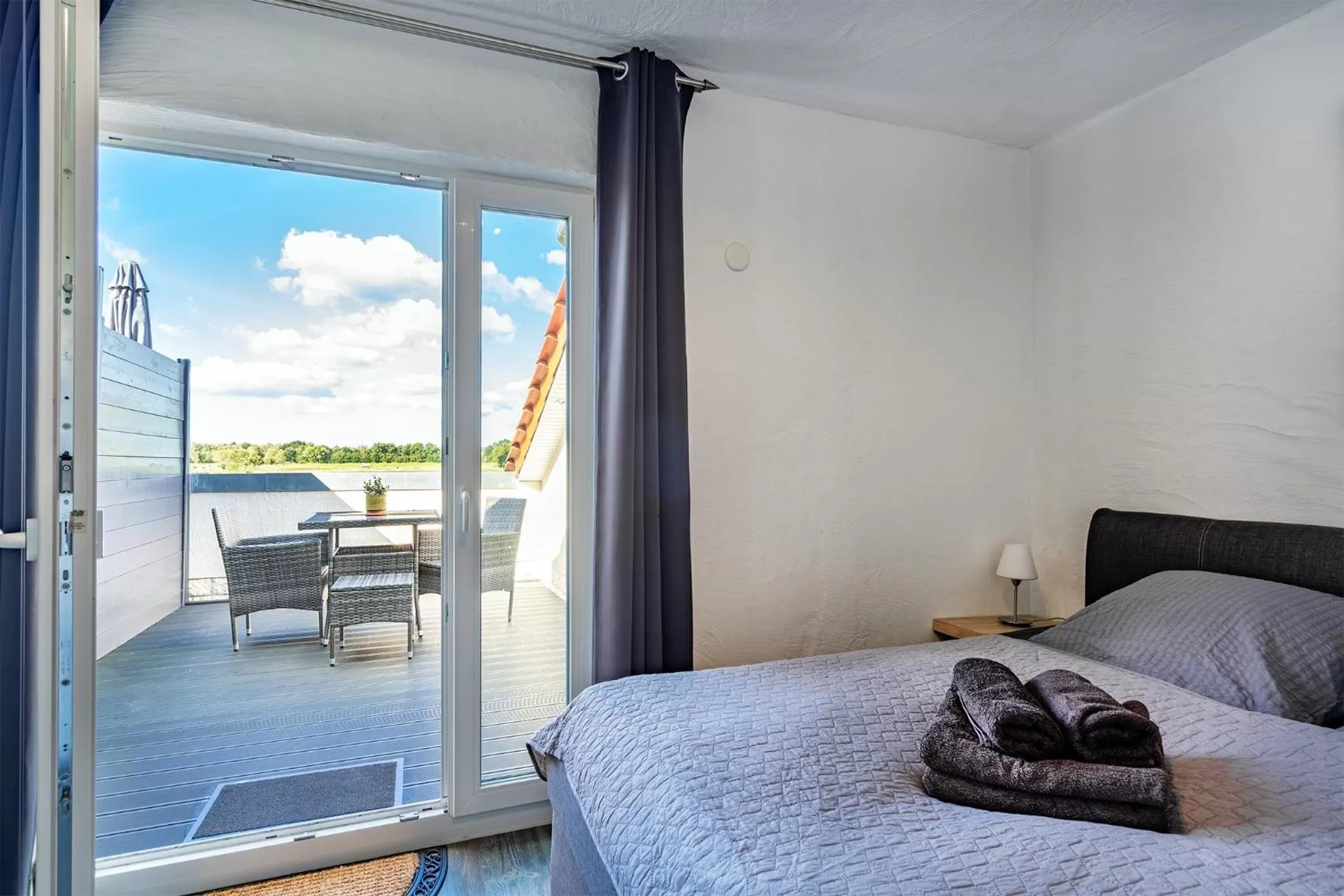 Bed in Villa Moorstern am Badesee Tannenhausen