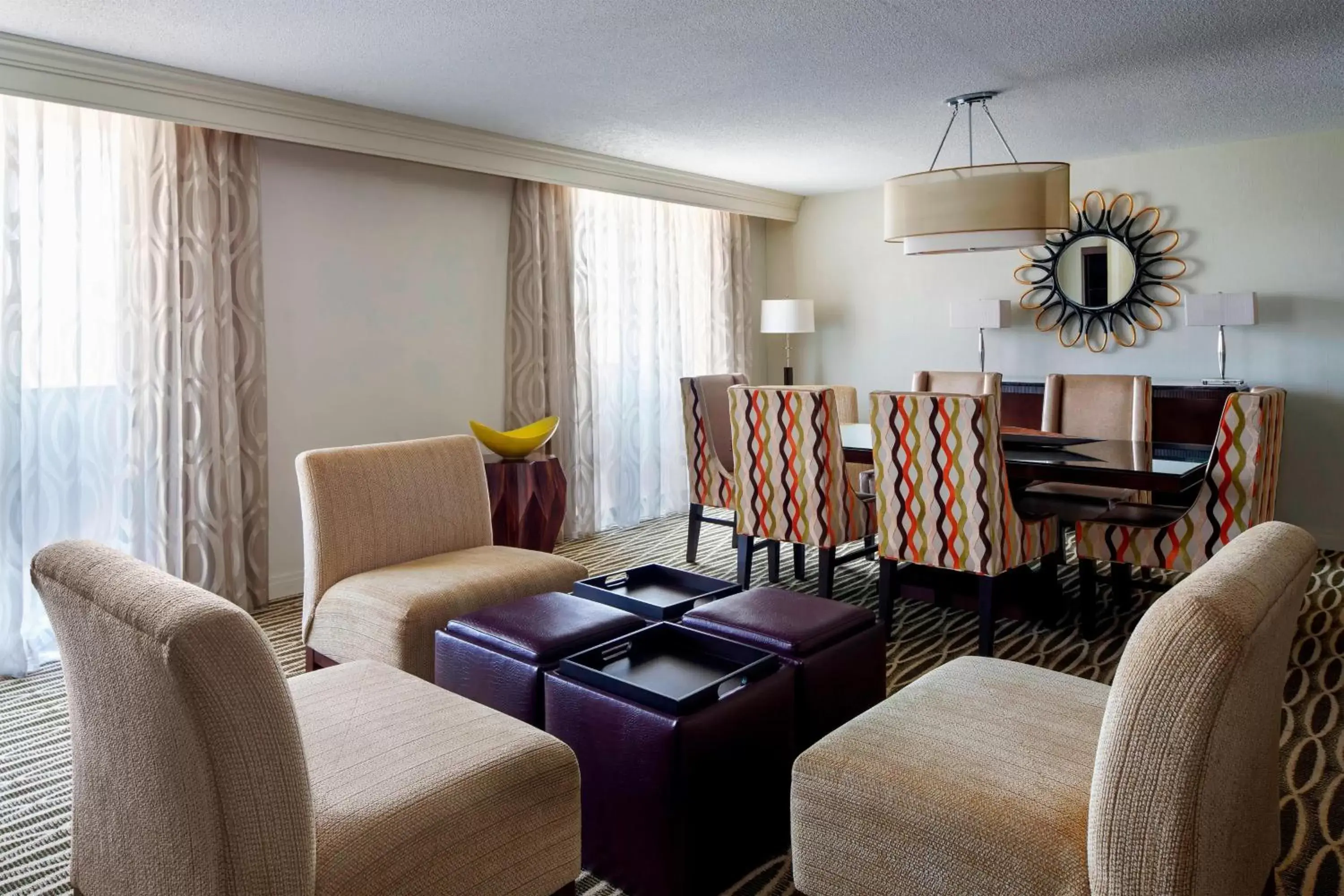 Living room, Seating Area in Charleston Marriott Town Center