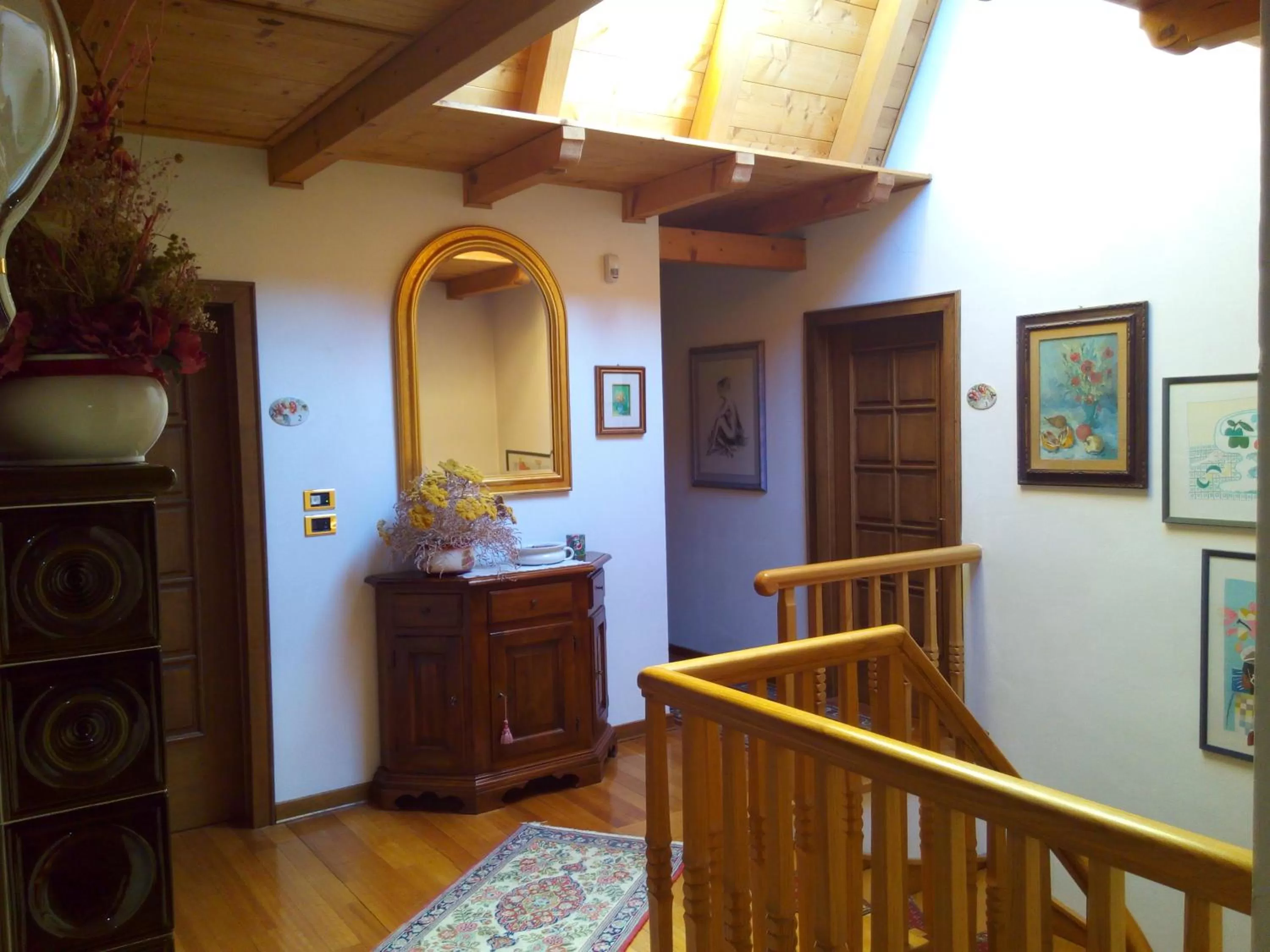 Patio in B&B Casa Bazzanella