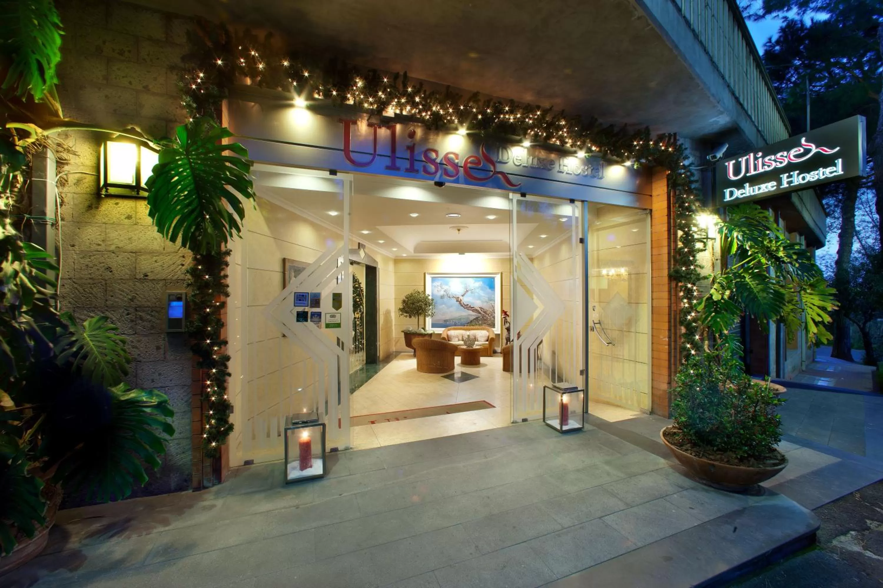 Facade/entrance in Ulisse Deluxe Hostel