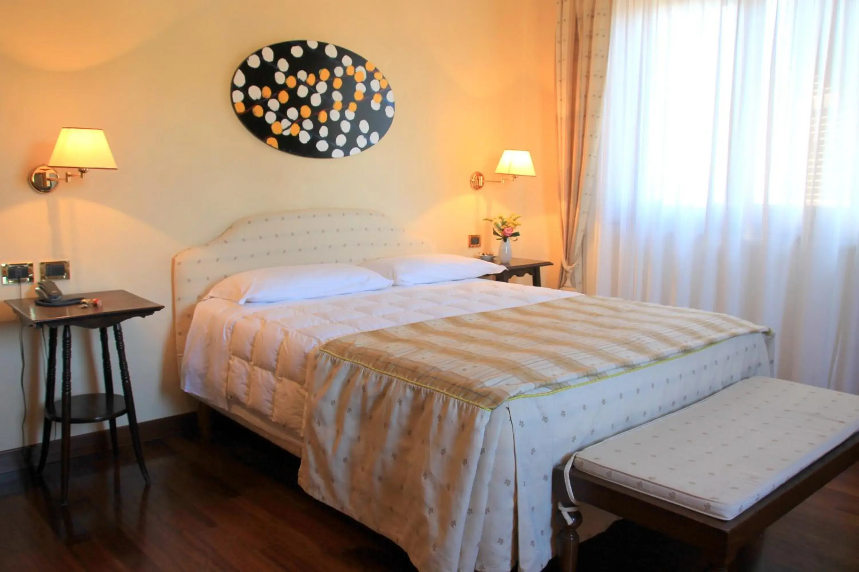 Bedroom, Bed in Hotel & Restaurant degli Angeli