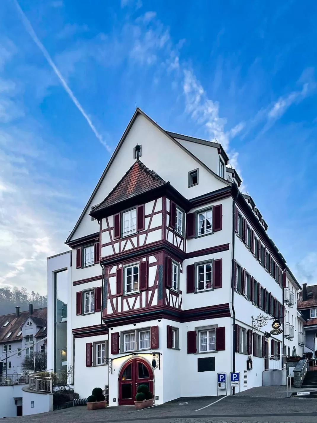 Property building in Hotel-Restaurant Anne-Sophie