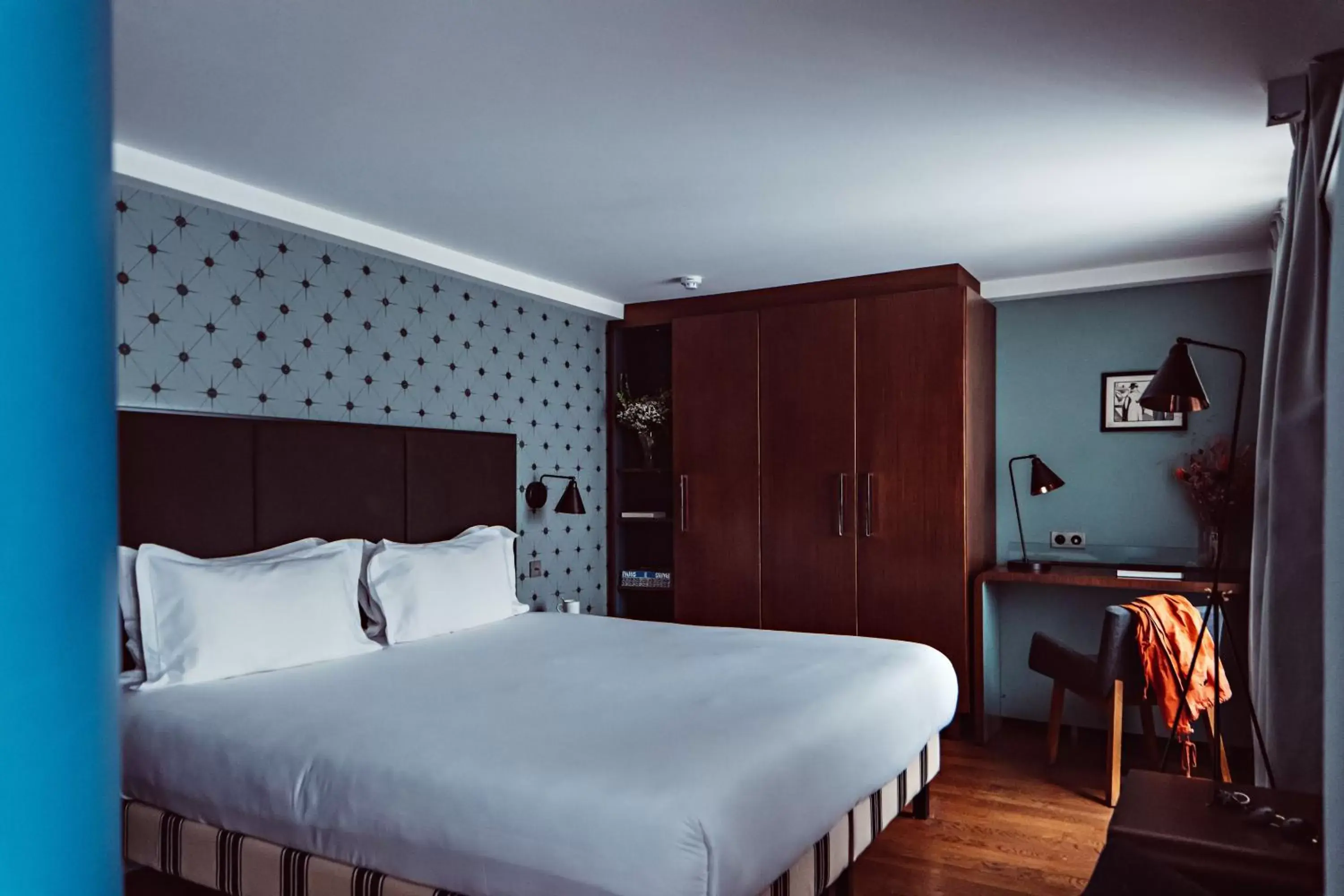Bed in Monsieur Cadet Hotel & Spa
