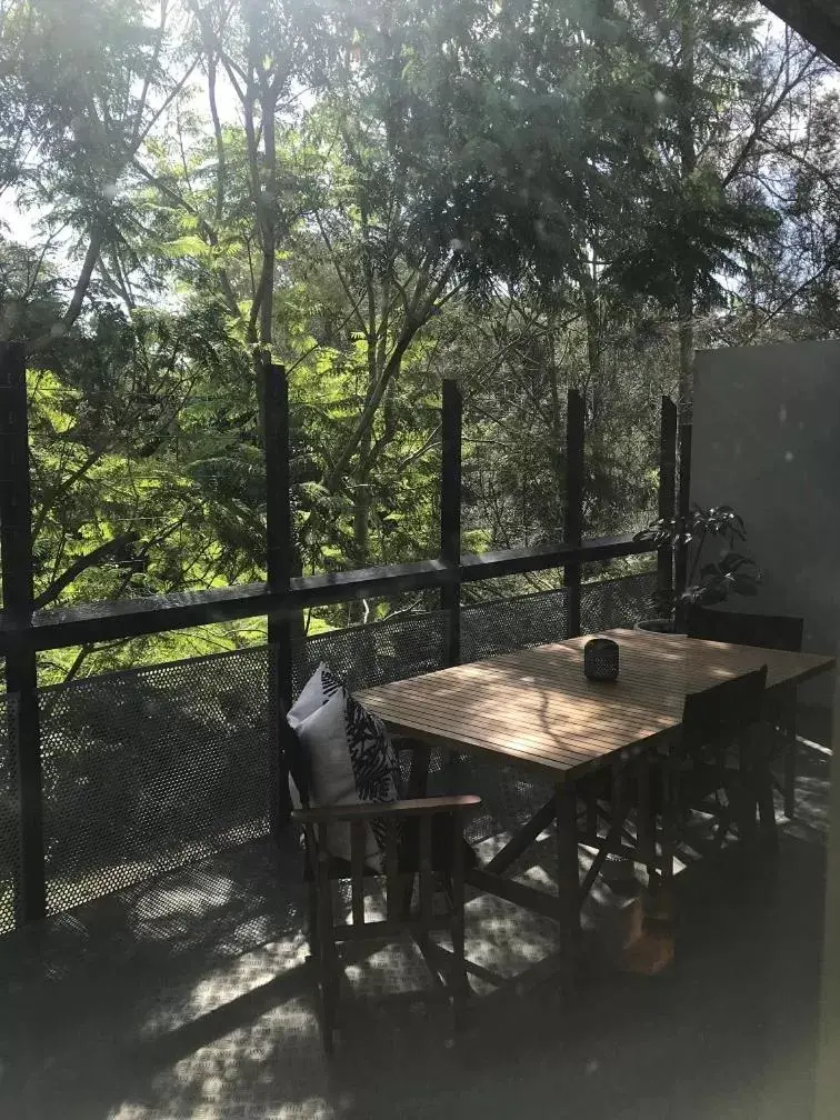 Balcony/Terrace in Byron Butter Factory Apartments