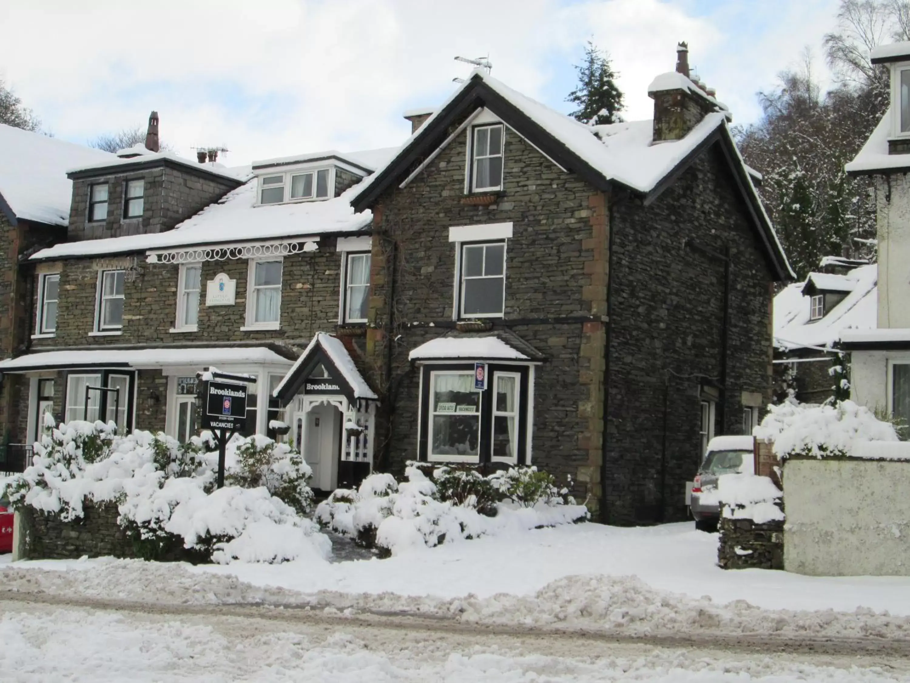 Facade/entrance, Winter in Brooklands Guest House