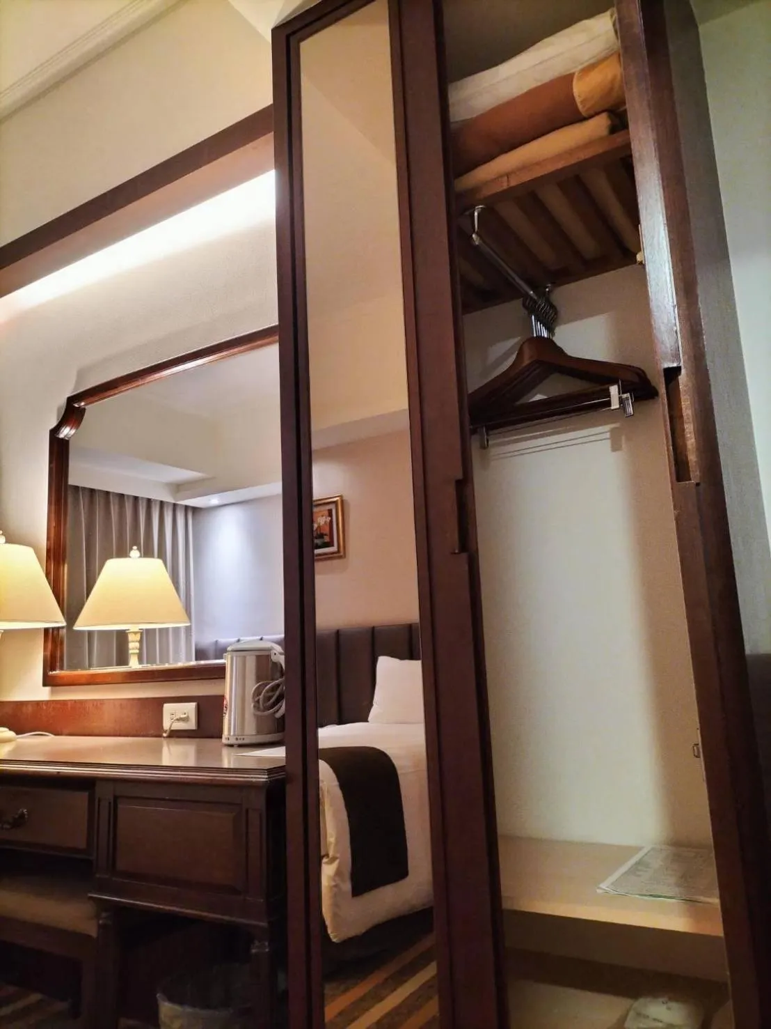 wardrobe, Bed in Urban Hotel33